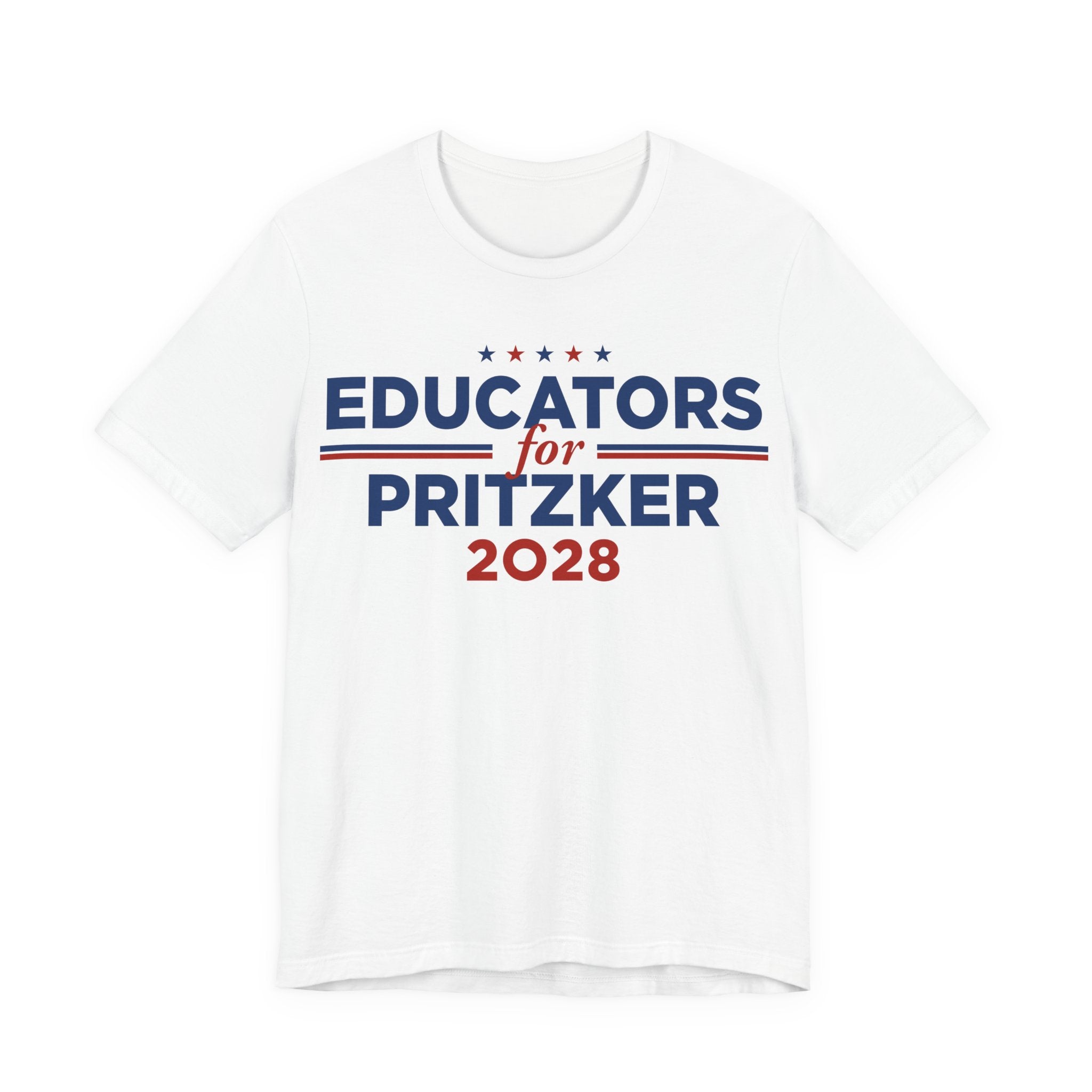 Educators for J.B. Pritzker for President Campaign T-Shirt 2028
