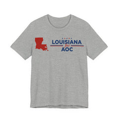 Louisiana for AOC for President Campaign T-Shirt 2028