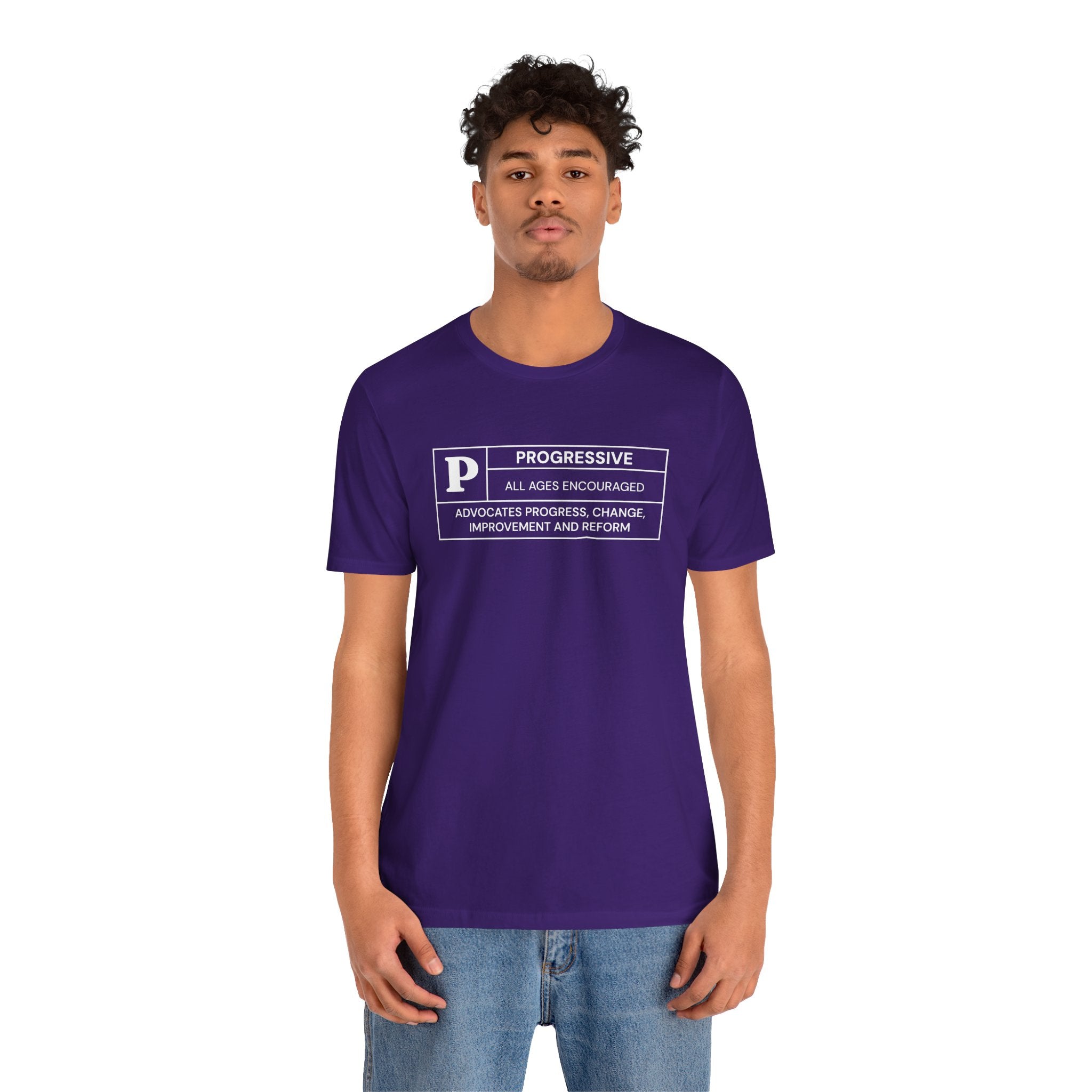 Funny Progressive Ratings Unisex Jersey Short Sleeve T-Shirt