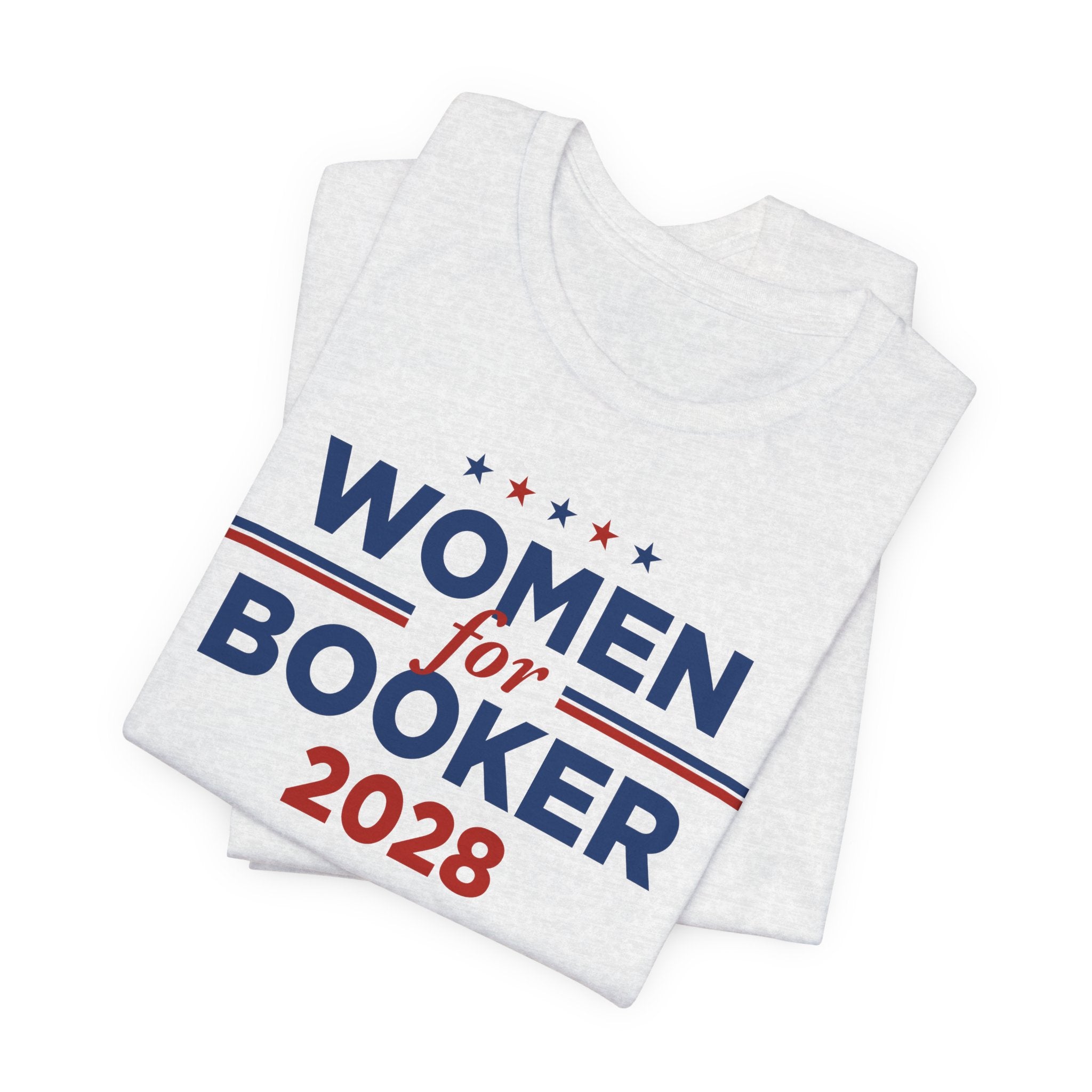 Women for Cory Booker for President Campaign T-Shirt 2028