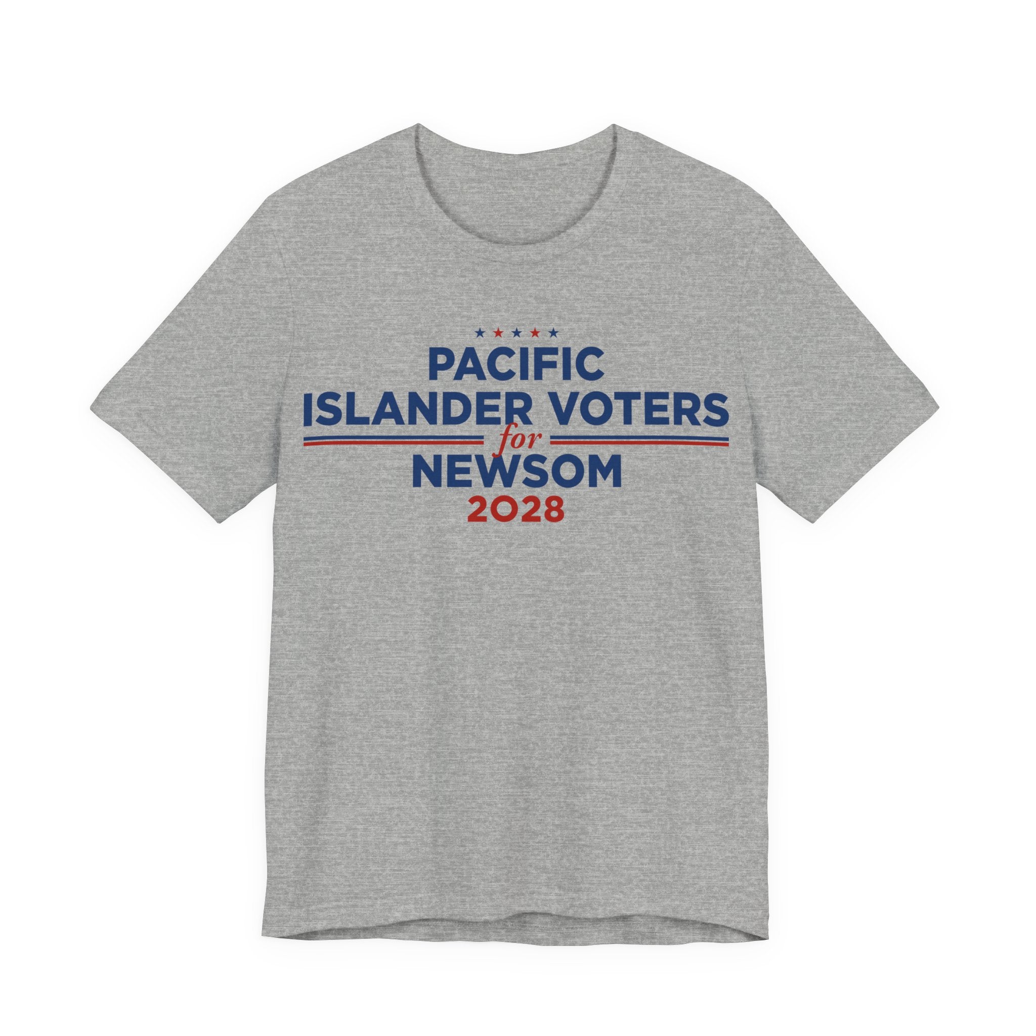 Pacific Islander Voters for Gavin Newsom for President Campaign T-Shirt 2028