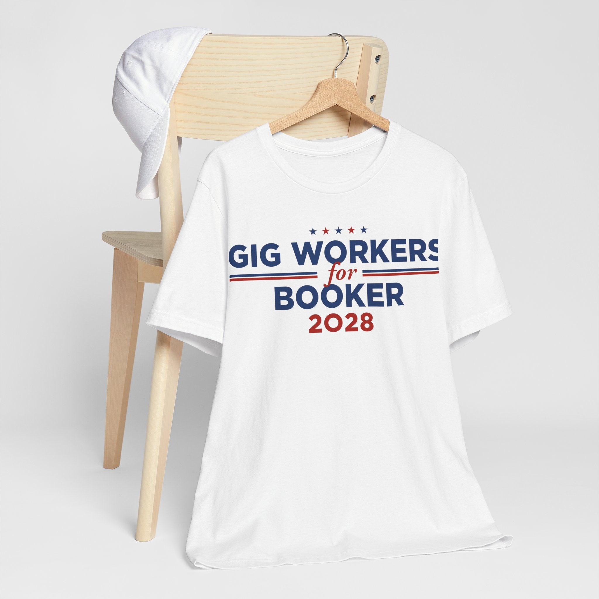 Gig Workers for Cory Booker for President Campaign T-Shirt 2028