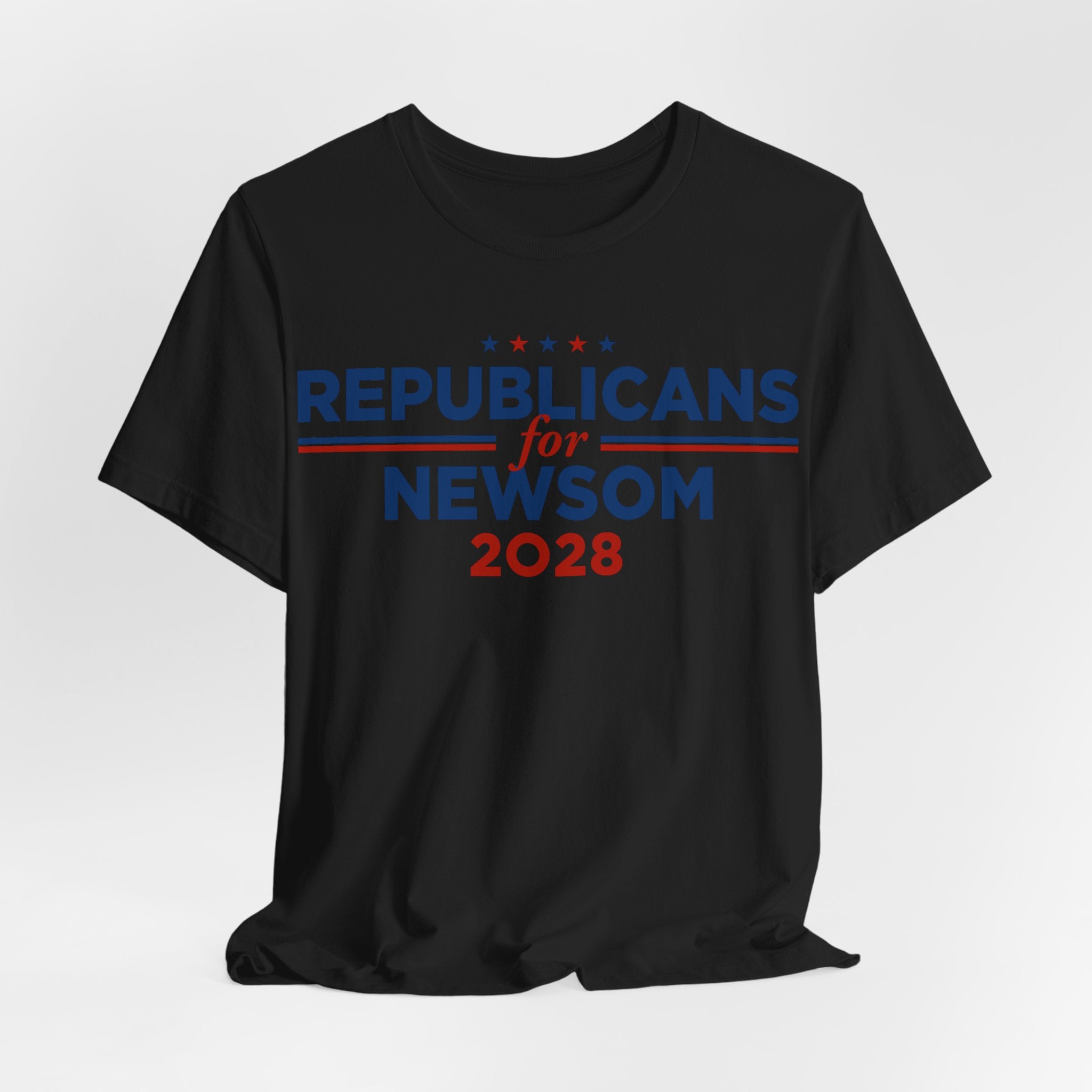 Republicans for Gavin Newsom Campaign T-Shirt for President 2028