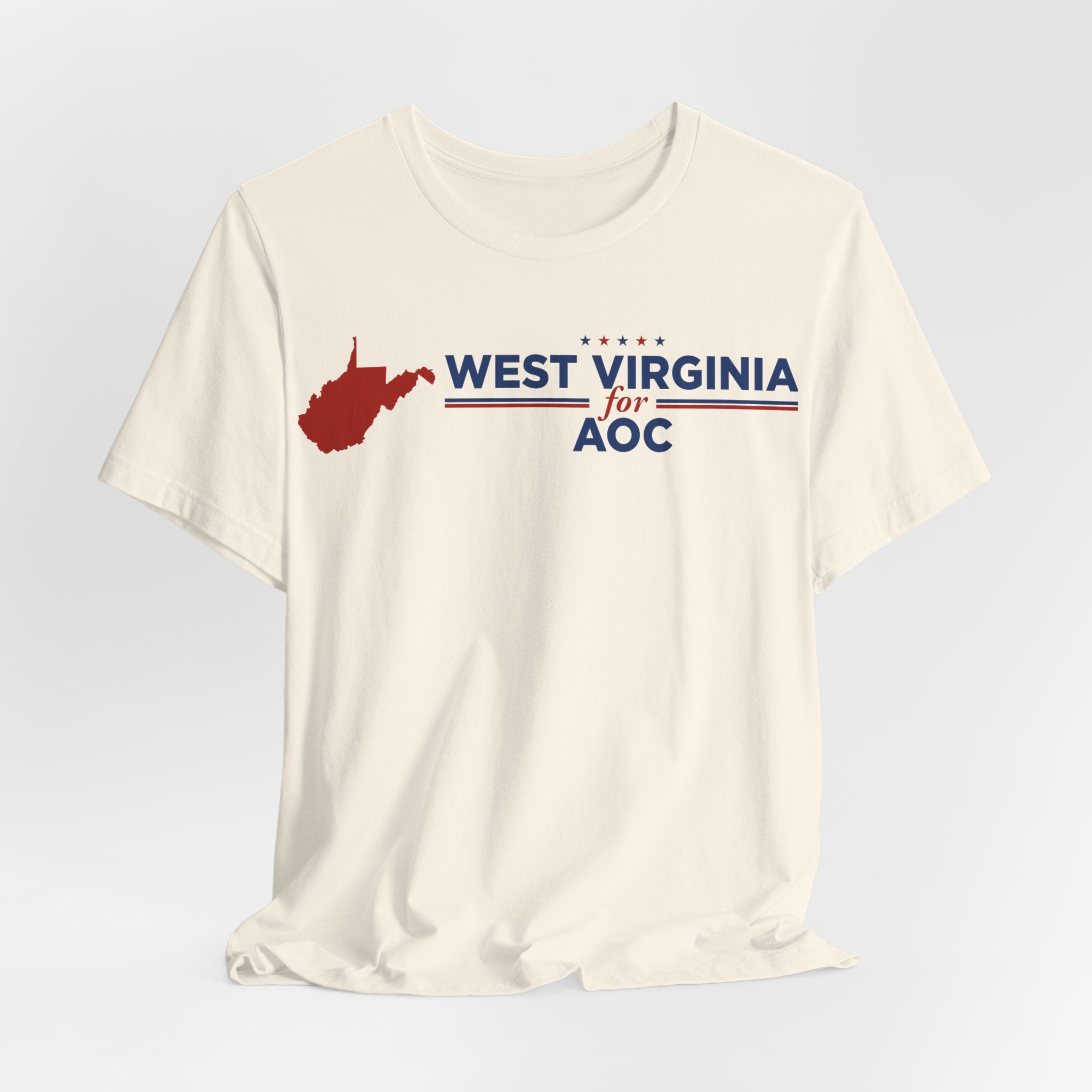 West Virginia for AOC for President Campaign T-Shirt 2028
