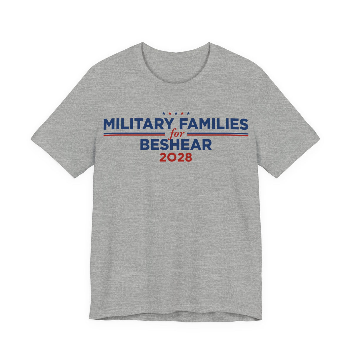 Military Families for Andy Beshear for President Campaign T-Shirt 2028