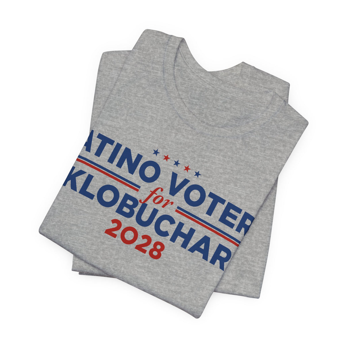Latino Voters for Amy Klobuchar for President Campaign T-Shirt 2028