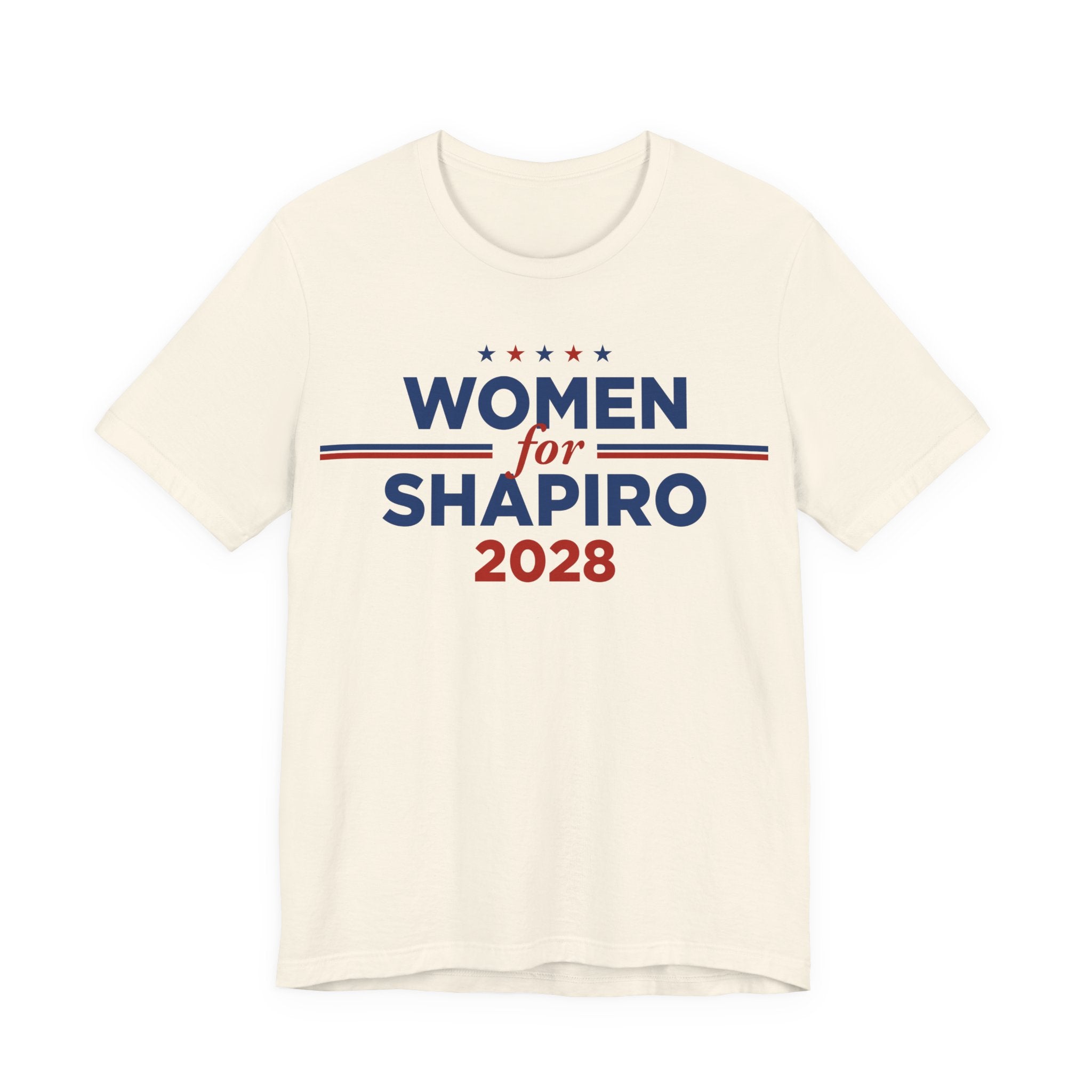 Women for Josh Shapiro for President Campaign T-Shirt 2028