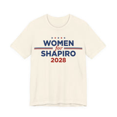 Women for Josh Shapiro for President Campaign T-Shirt 2028