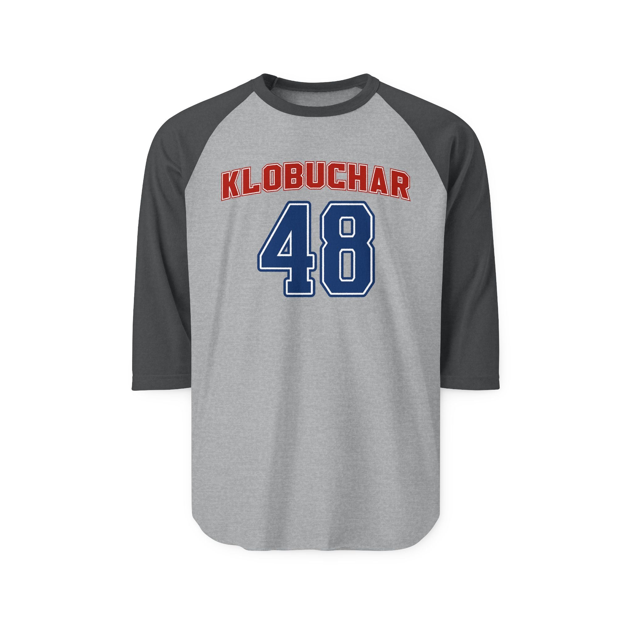 Team Amy Klobuchar - 48th President Vintage Varsity Baseball T-Shirt