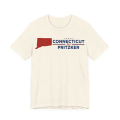Connecticut for J.B. Pritzker for President Campaign T-Shirt 2028