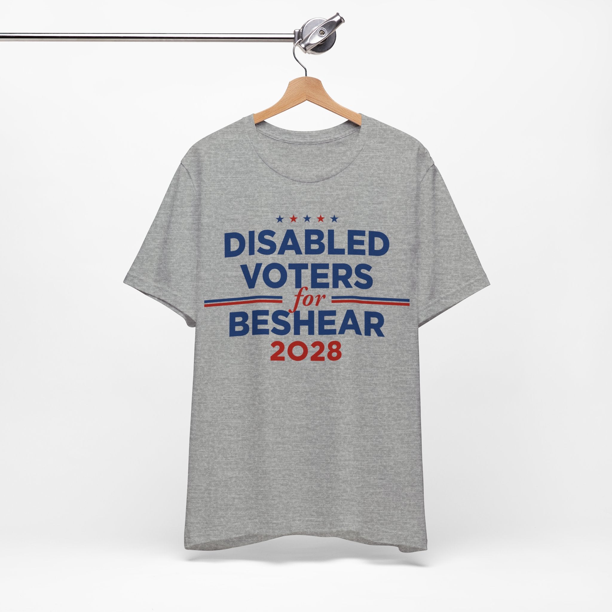 Disabled Voters for Andy Beshear for President Campaign T-Shirt 2028