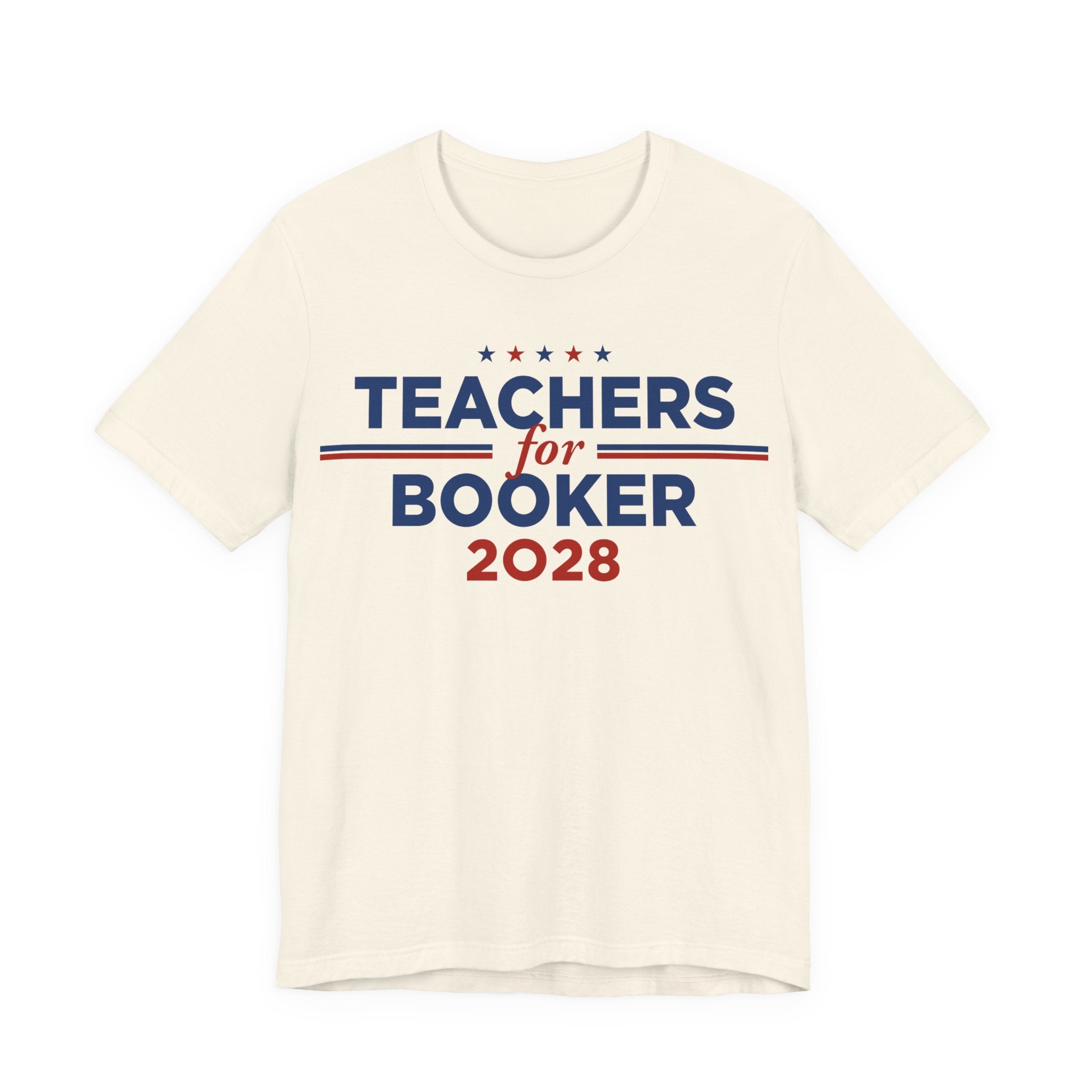 Teachers Cory Booker for President Campaign T-Shirt 2028