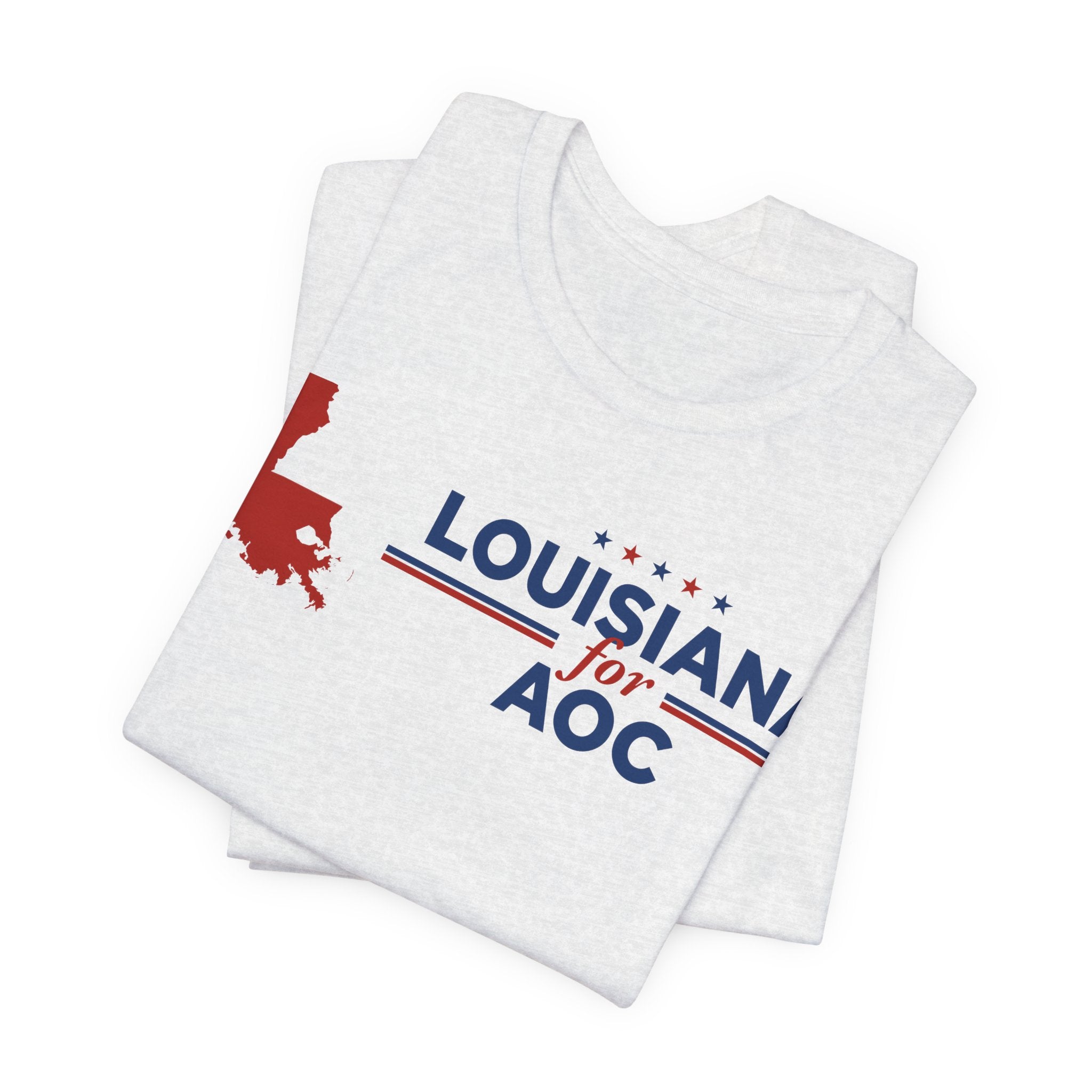 Louisiana for AOC for President Campaign T-Shirt 2028