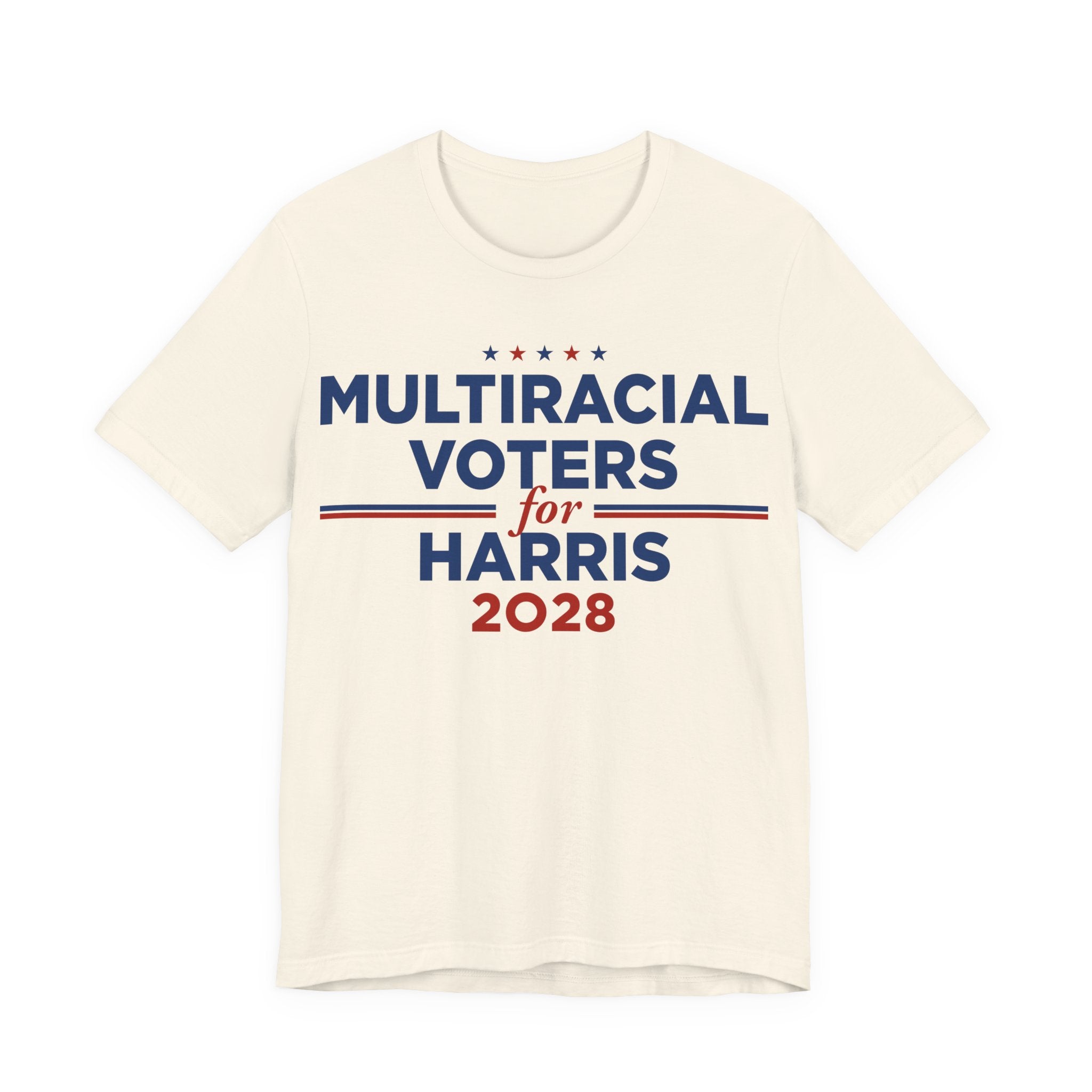Multiracial Voters for Kamala Harris for President Campaign T-Shirt 2028