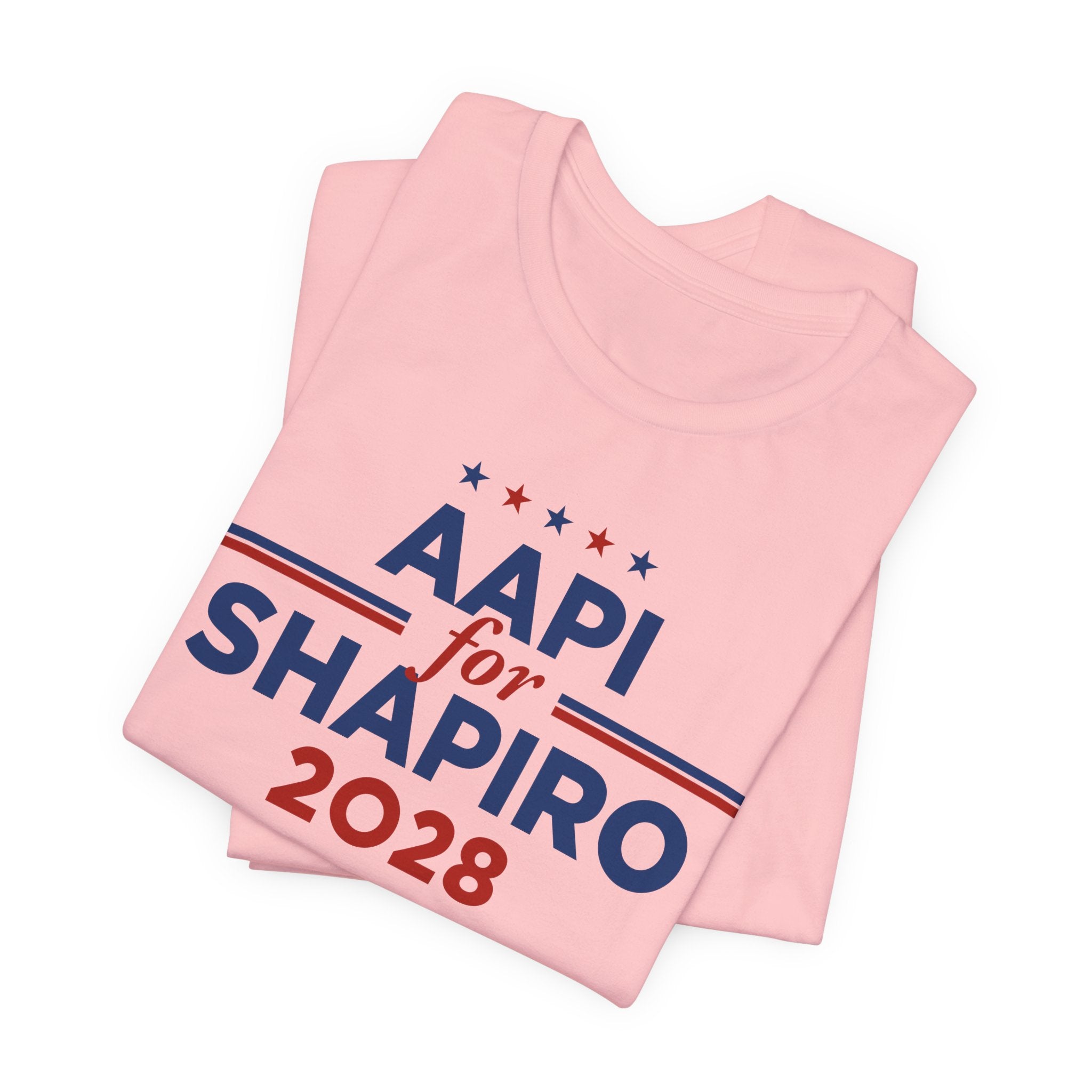 AAPI Asian American and Pacific Islander for Josh Shapiro Campaign T-Shirt for President 2028