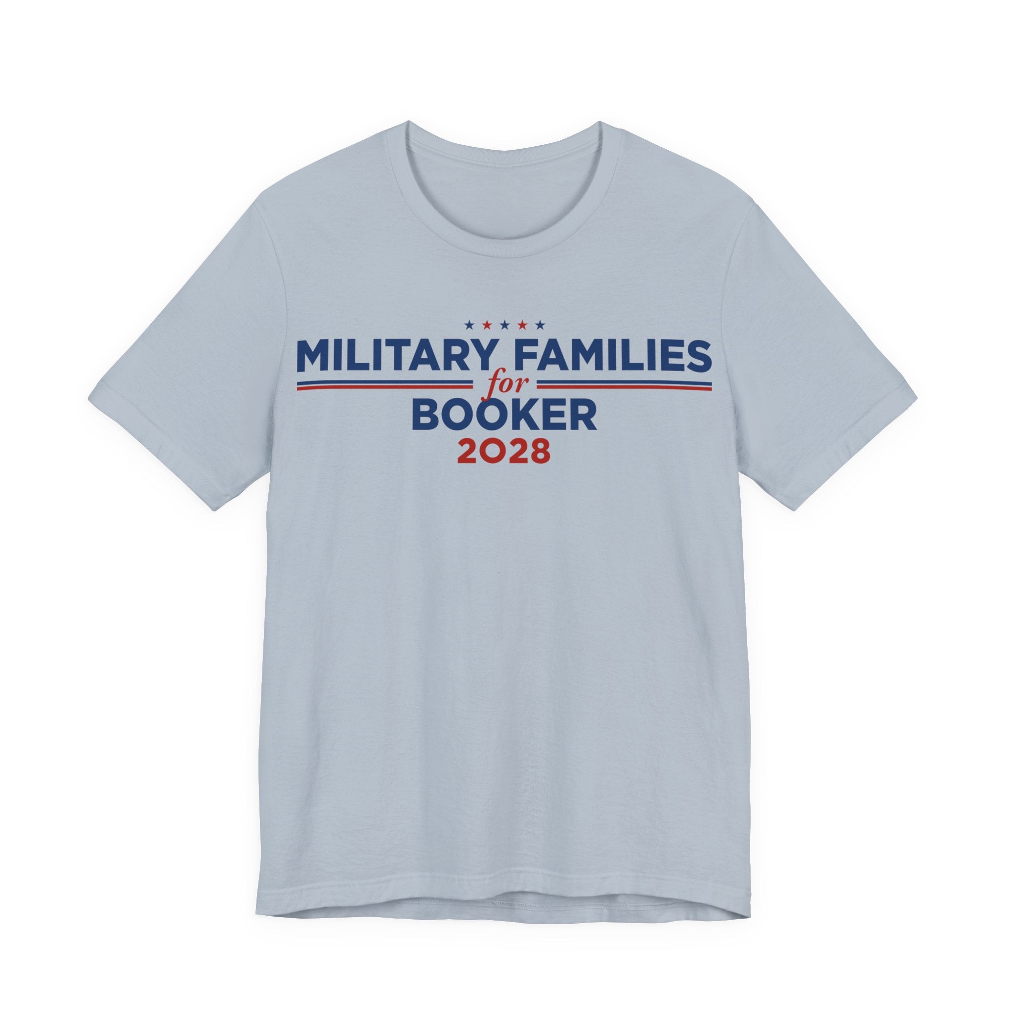 Military Families for Cory Booker for President Campaign T-Shirt 2028