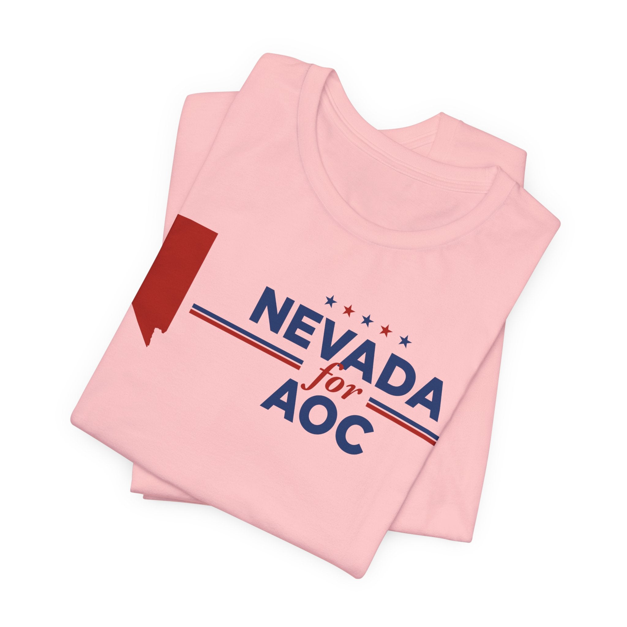 Nevada for AOC for President Campaign T-Shirt 2028