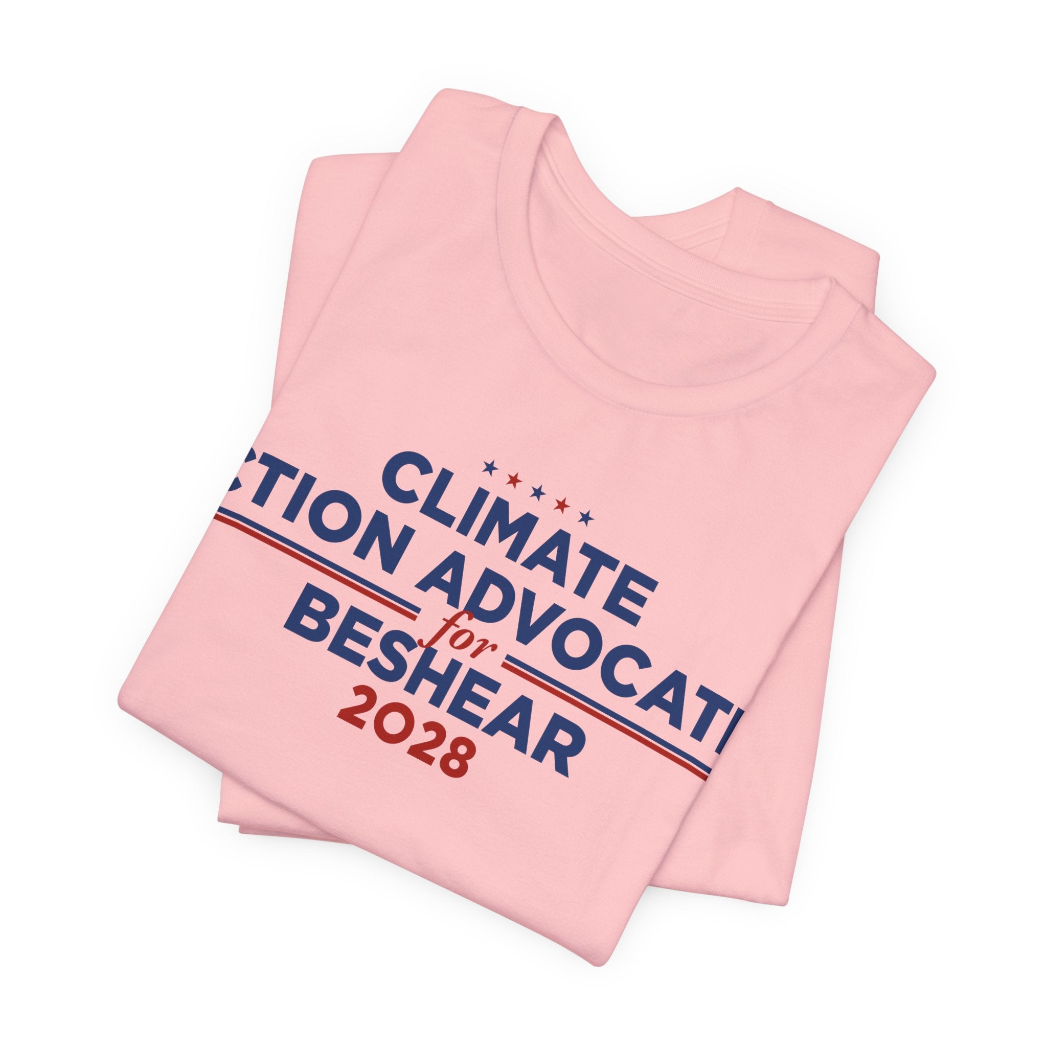 Climate Action Advocates for Beshear 2028 T-Shirt | Bella+Canvas 3001 Political Graphic Tee