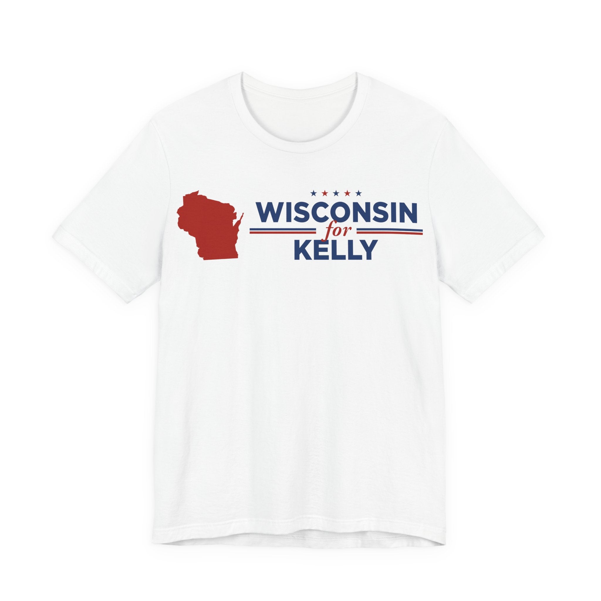 Wisconsin for Mark Kelly for President Campaign T-Shirt 2028