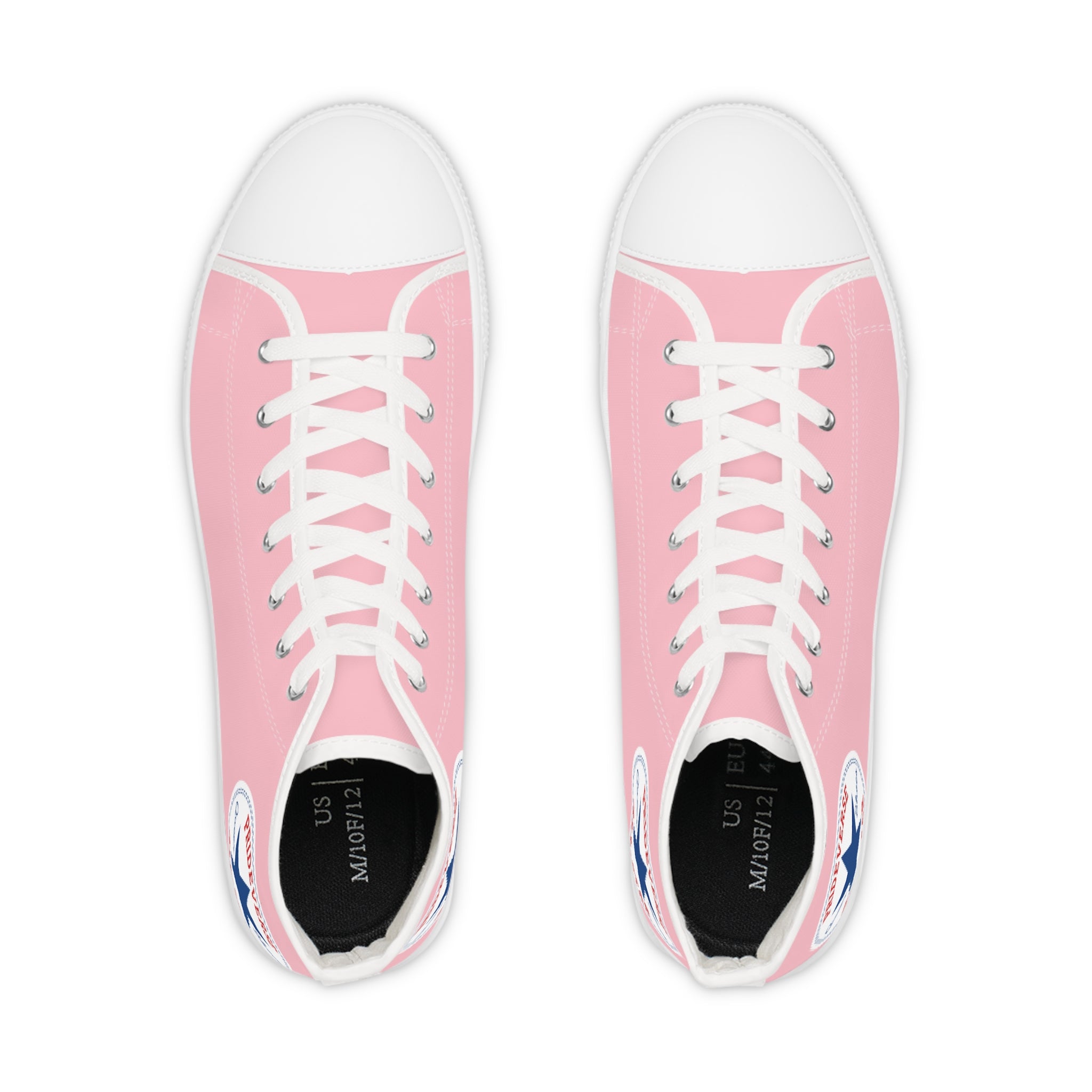 Pink Prideverse Men's High Top Sneakers