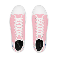 Pink Prideverse Men's High Top Sneakers