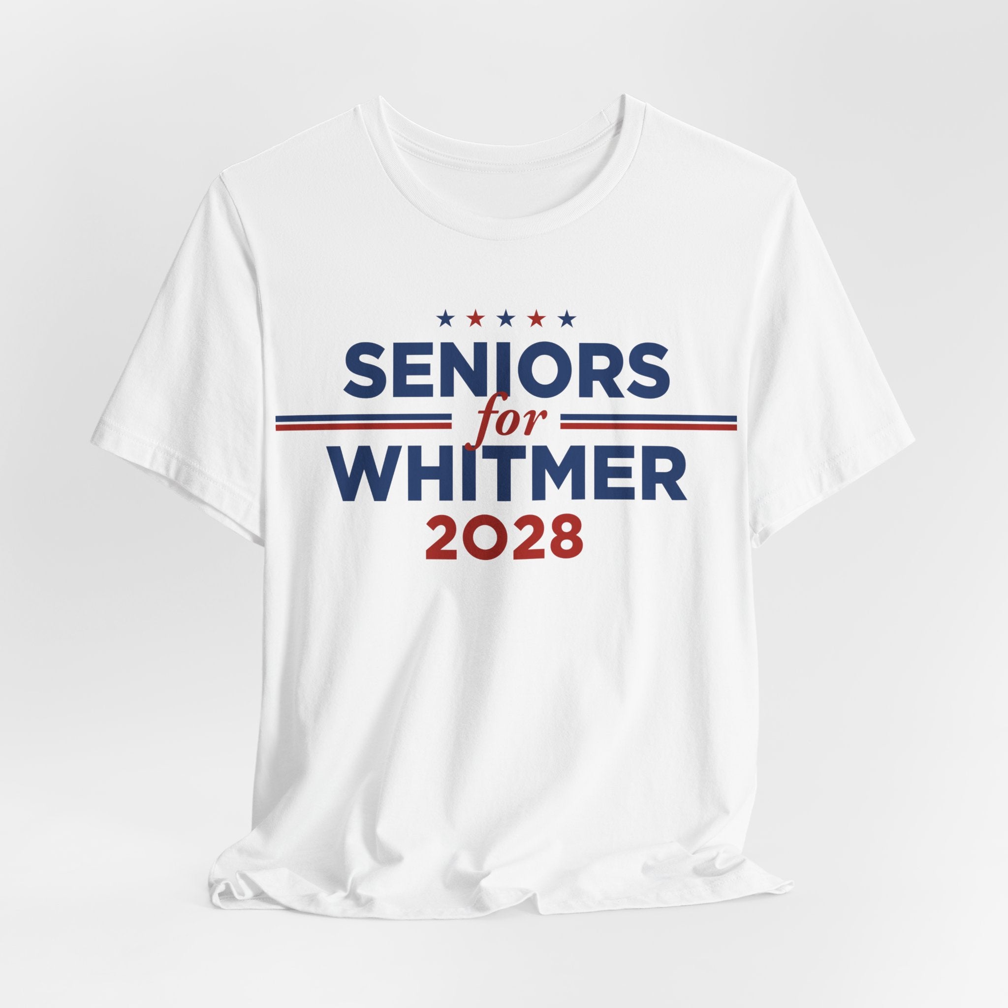 Seniors for Gretchen Whitmer for President Campaign T-Shirt 2028
