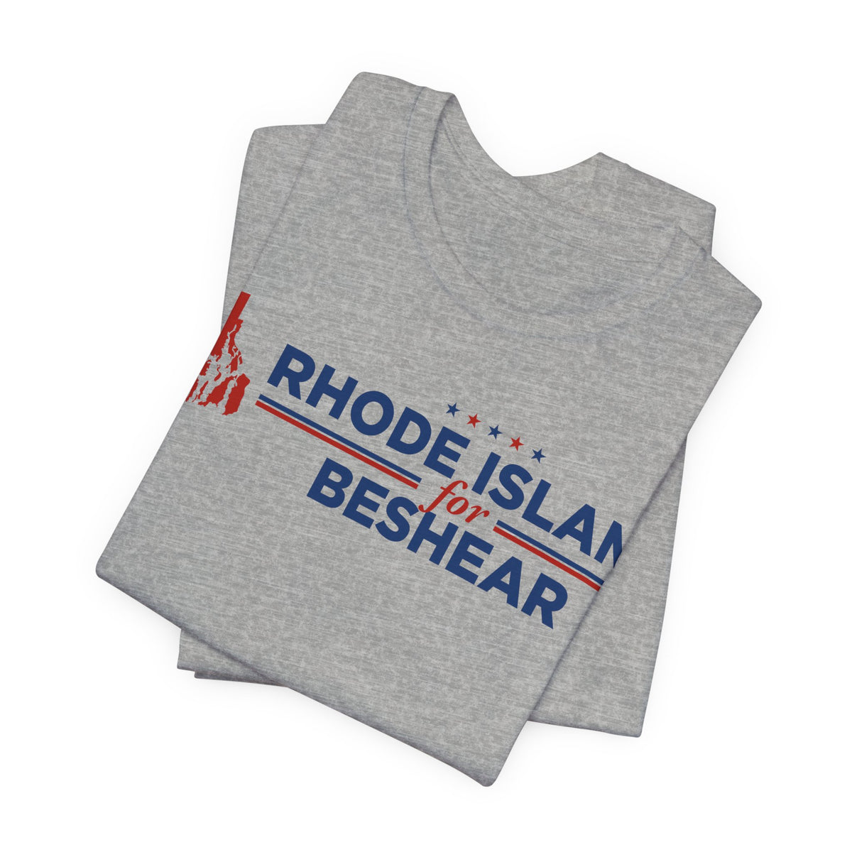 Rhode Island for Andy Beshear for President Campaign T-Shirt 2028