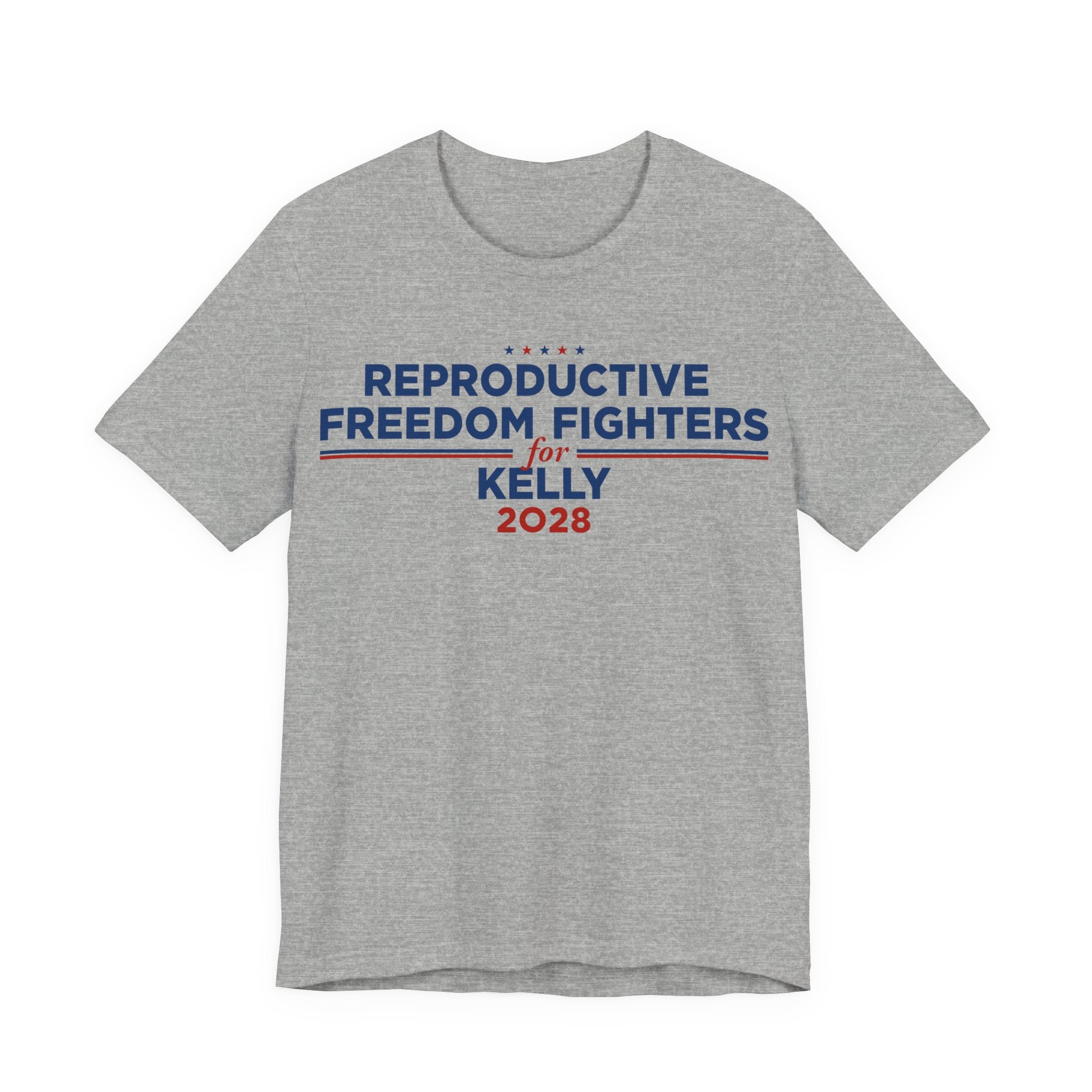 Reproductive Freedom Fighters for Mark Kelly for President Campaign T-Shirt 2028