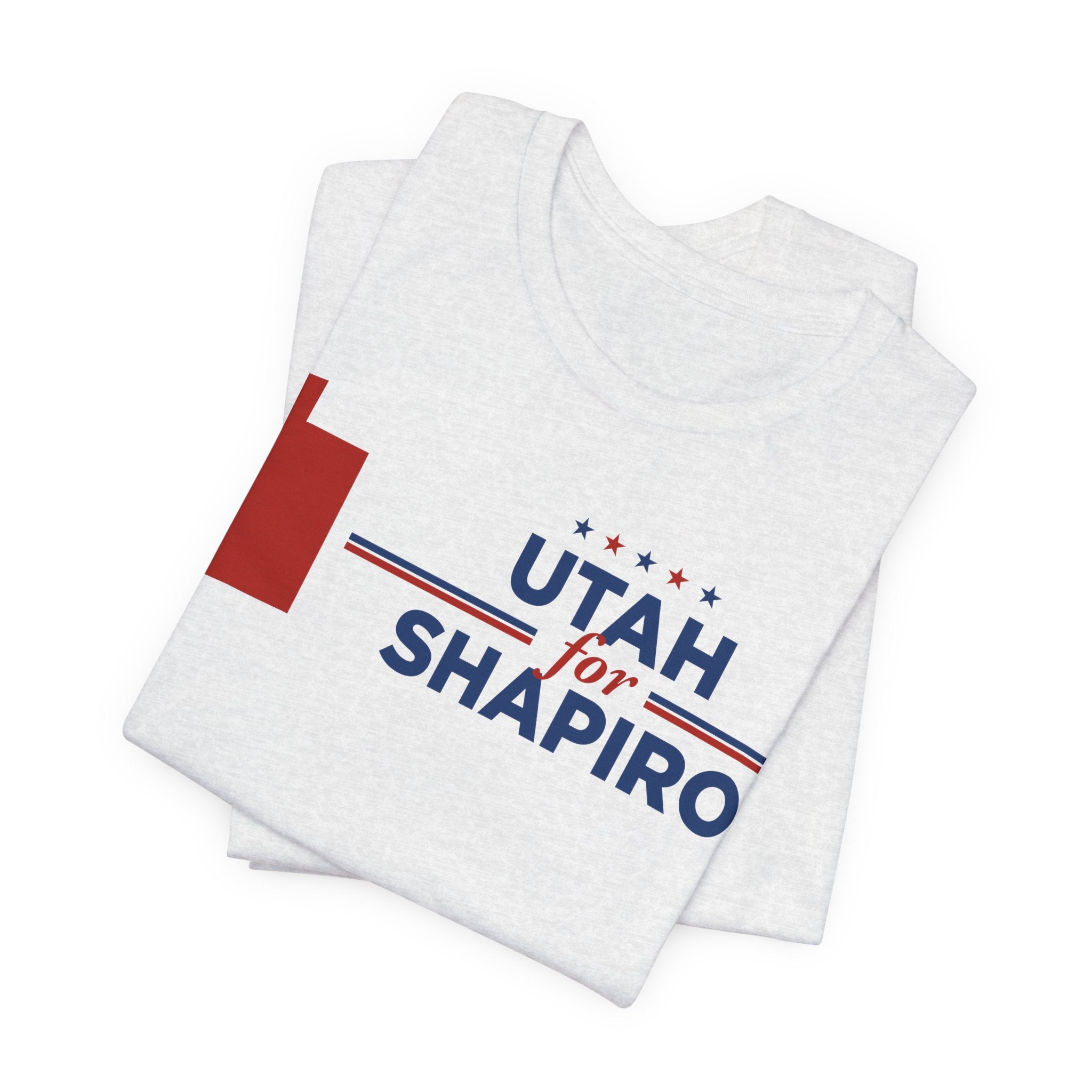Utah for Josh Shapiro for President Campaign T-Shirt 2028