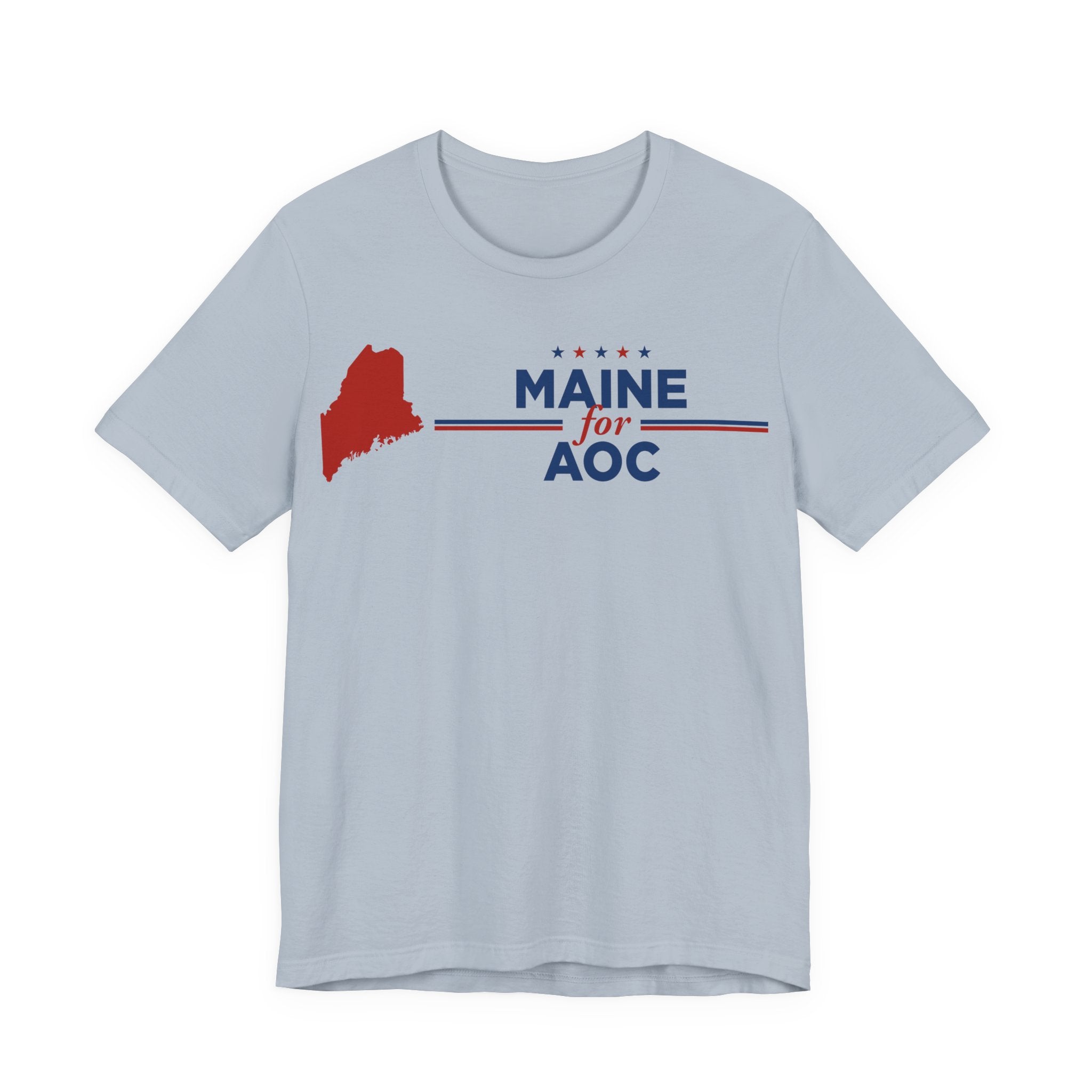 Maine for AOC for President Campaign T-Shirt 2028