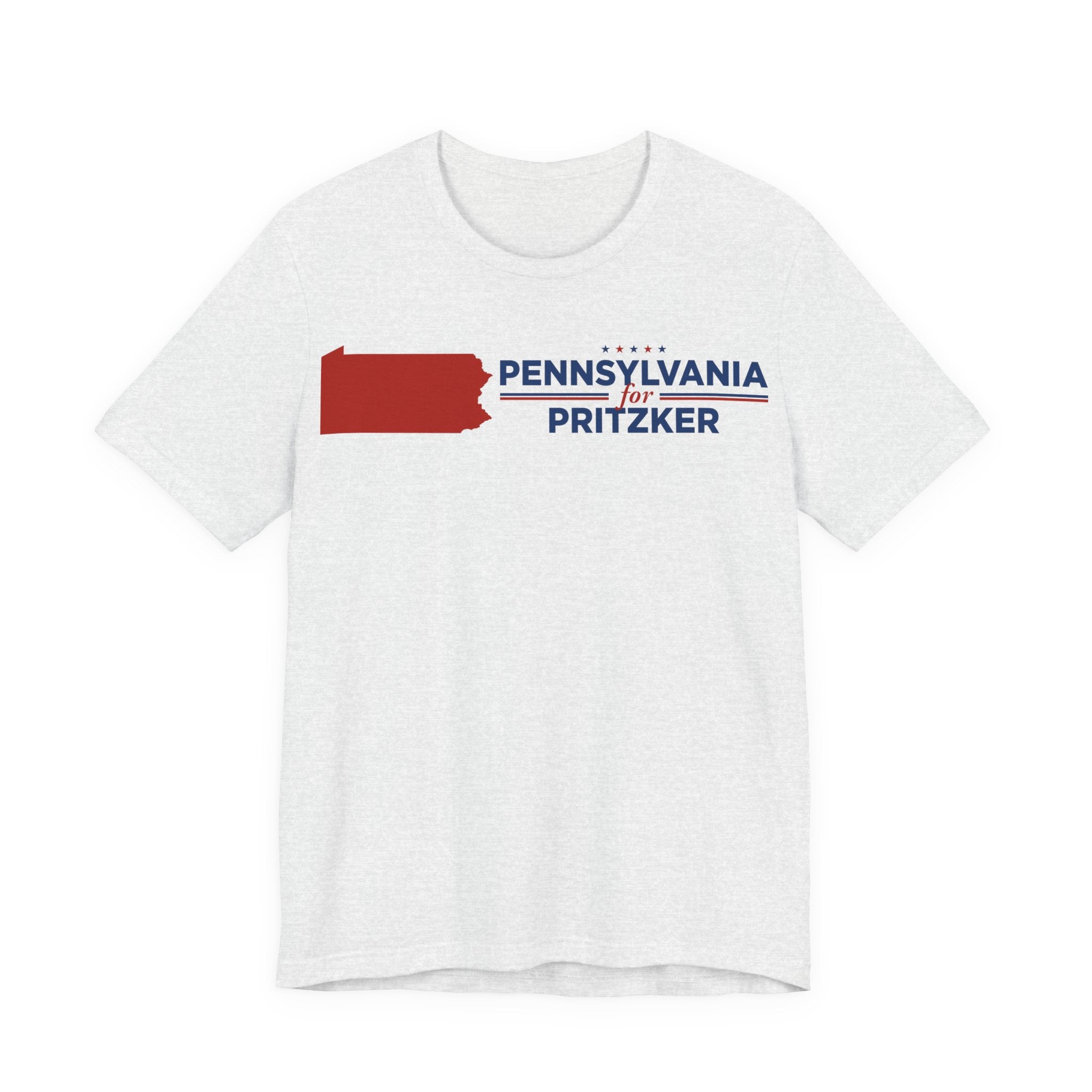 Pennsylvania for J.B. Pritzker for President Campaign T-Shirt 2028