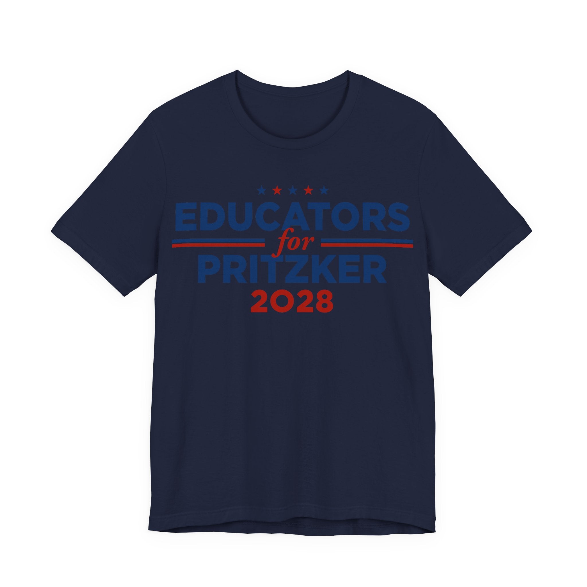 Educators for J.B. Pritzker for President Campaign T-Shirt 2028