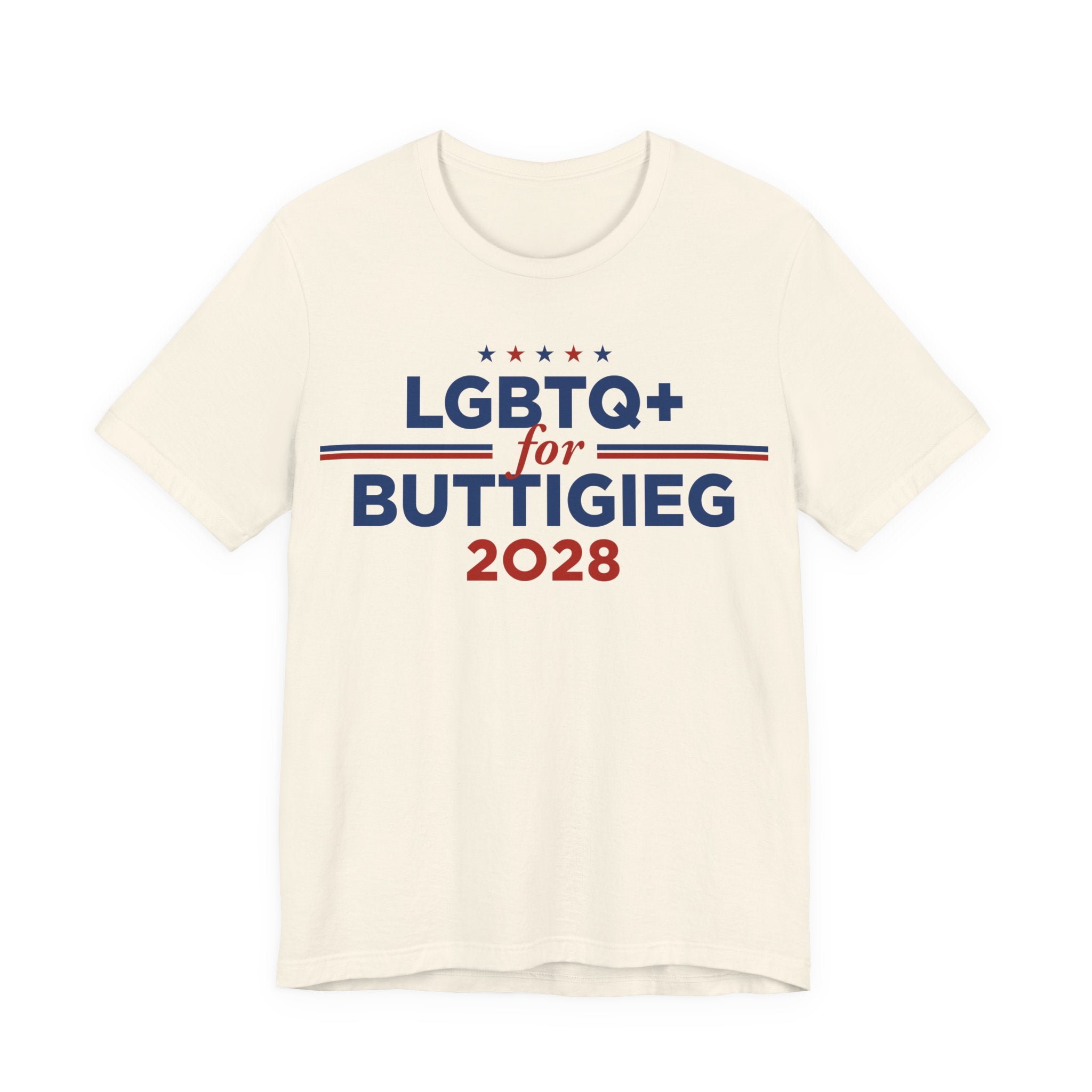 LGBTQ+ for Pete Buttigieg for President Campaign T-Shirt 2028