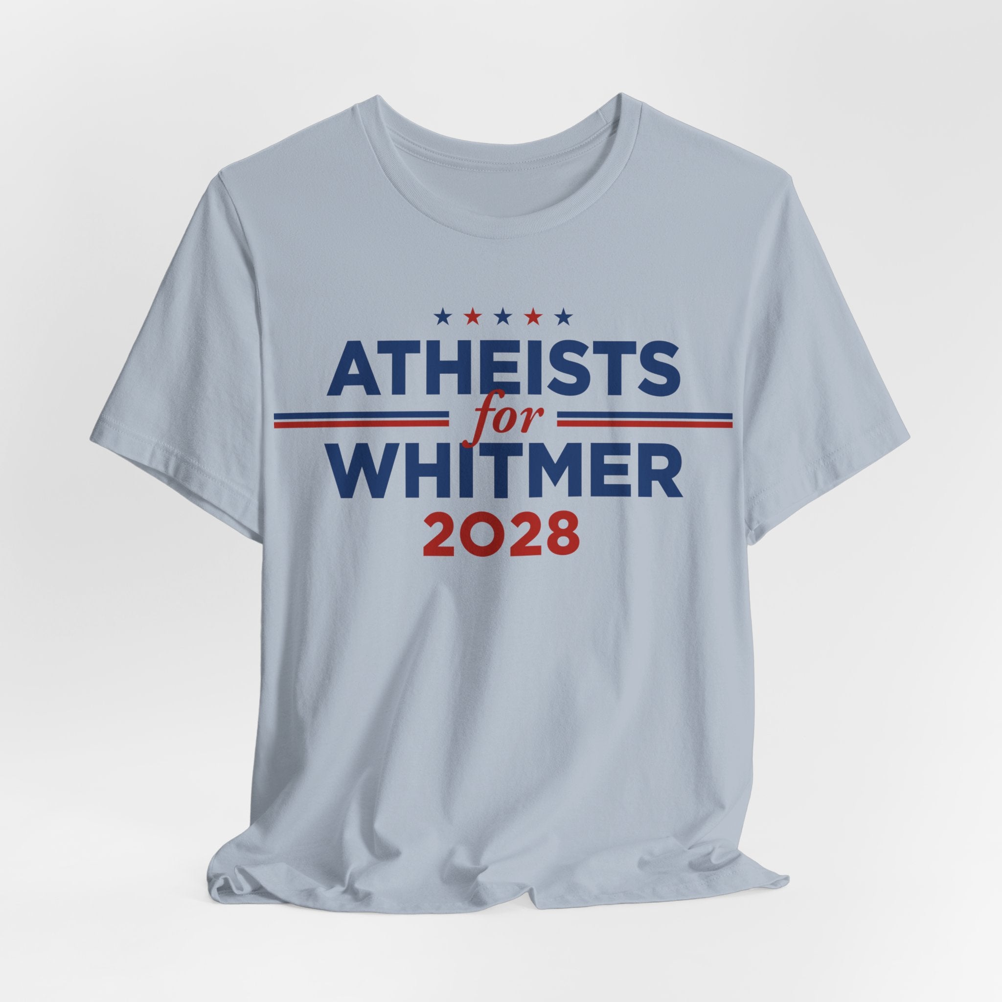 Atheists for Gretchen Whitmer for President Campaign T-Shirt 2028