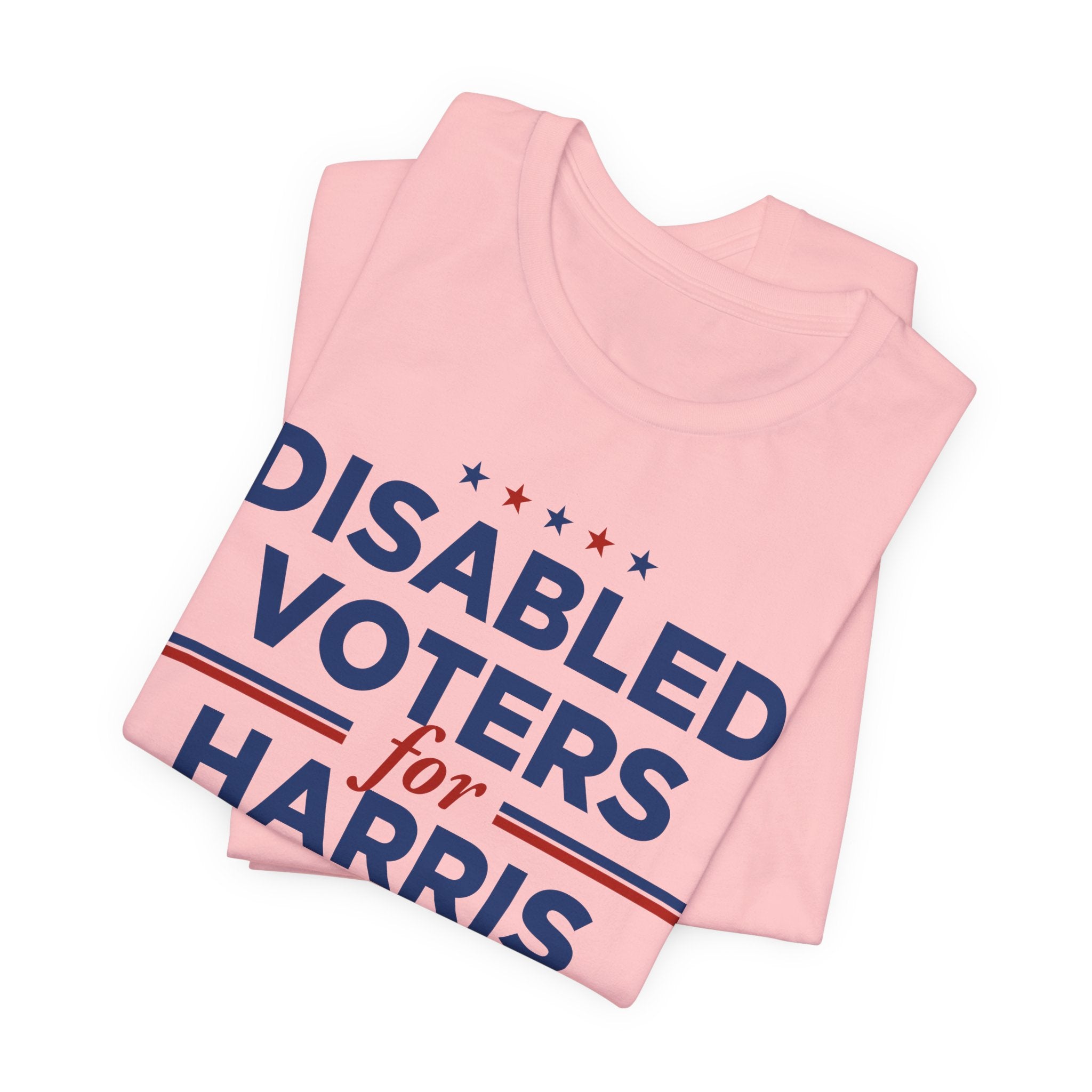 Disable Voters for Kamala Harris for President Campaign T-Shirt 2028
