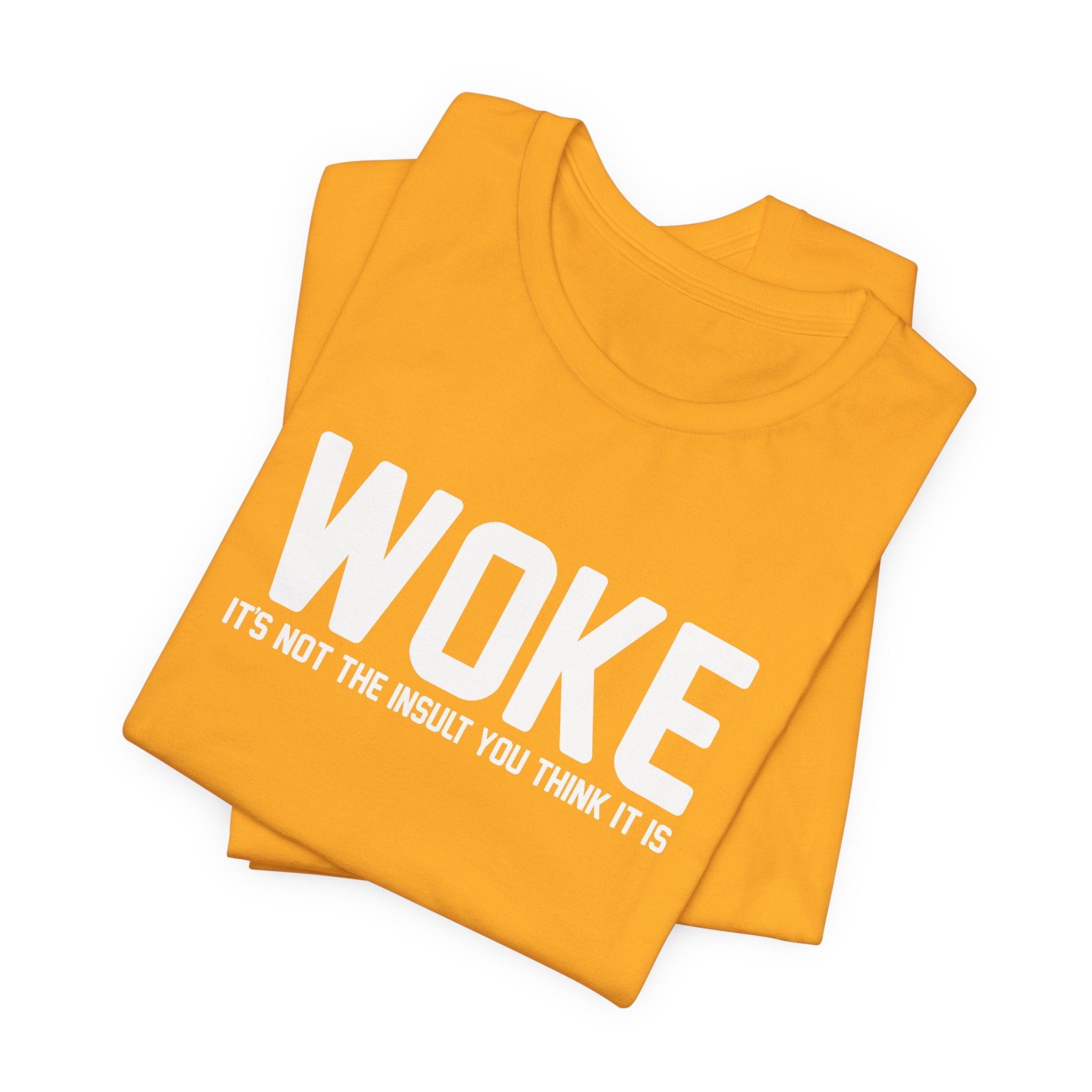 Woke is Not the Insult You Think it is Unisex T-Shirt - Progressive Informed Tee - Social Justice - Equality and Equity
