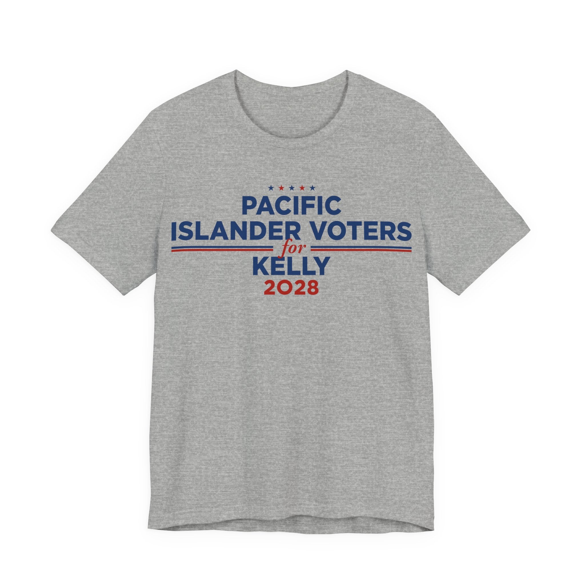 Pacific Islander Voters for Mark Kelly for President Campaign T-Shirt 2028
