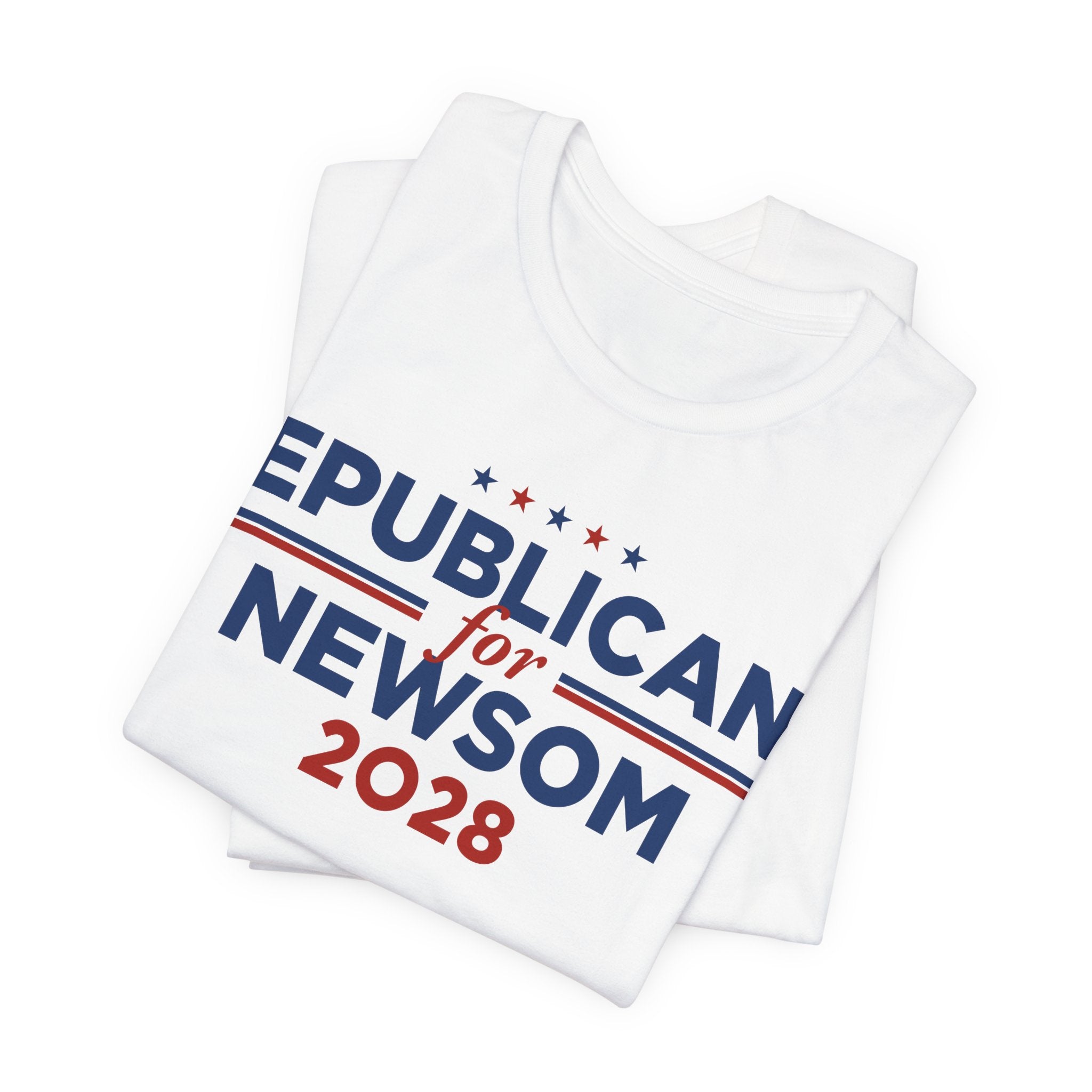 Republicans for Gavin Newsom Campaign T-Shirt for President 2028
