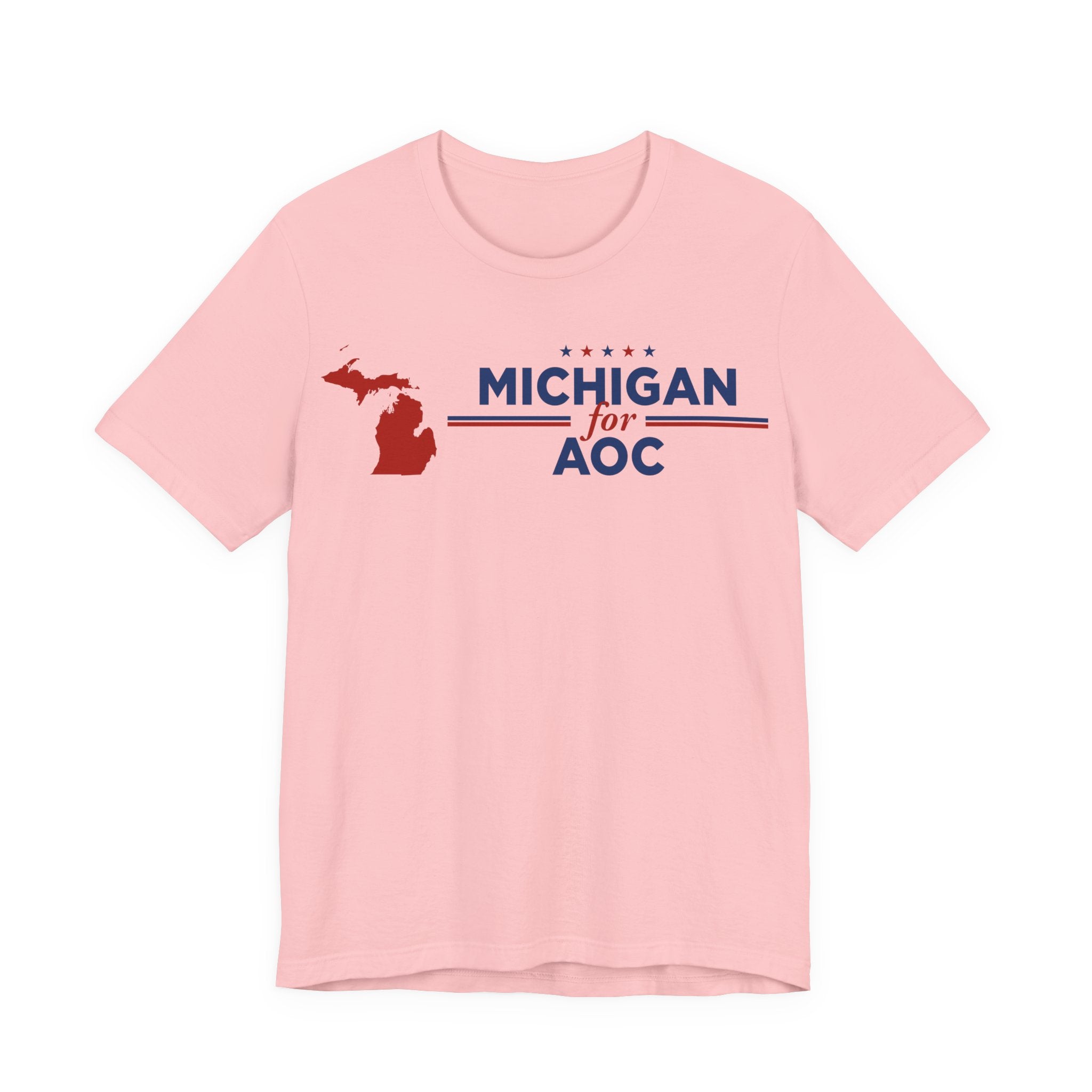 Michigan for AOC for President Campaign T-Shirt 2028