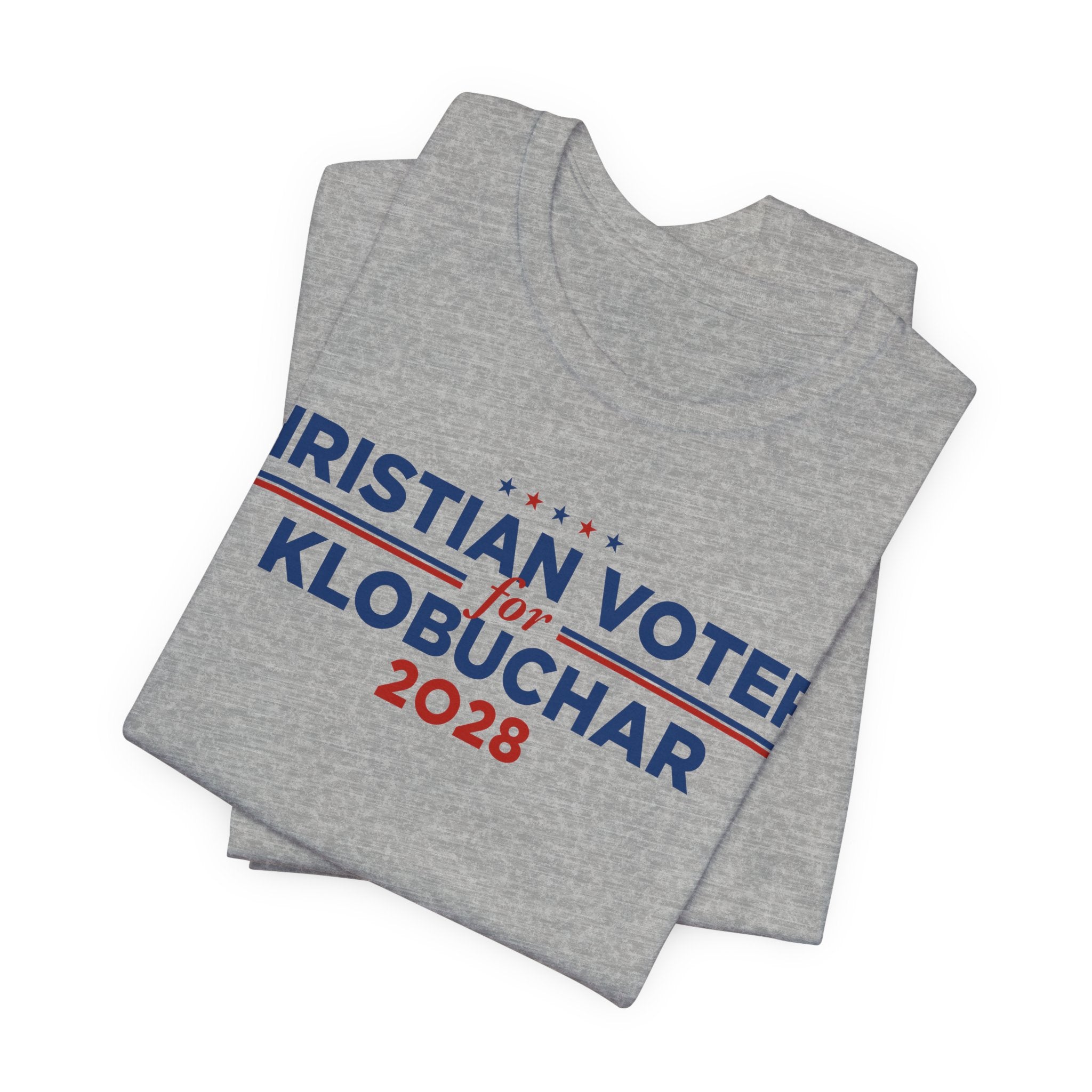 Christian Voters for Amy Klobuchar for President Campaign T-Shirt 2028
