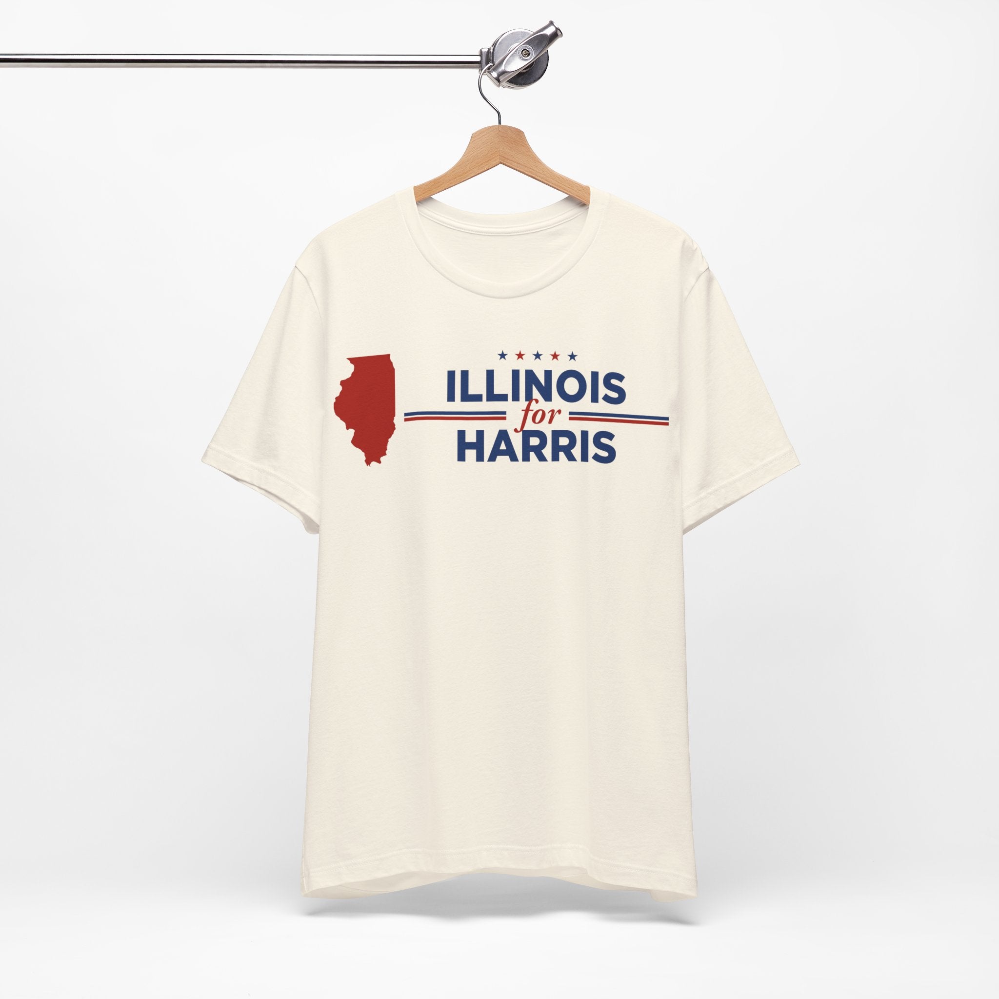 Illinois for Kamala Harris for President Campaign T-Shirt 2028