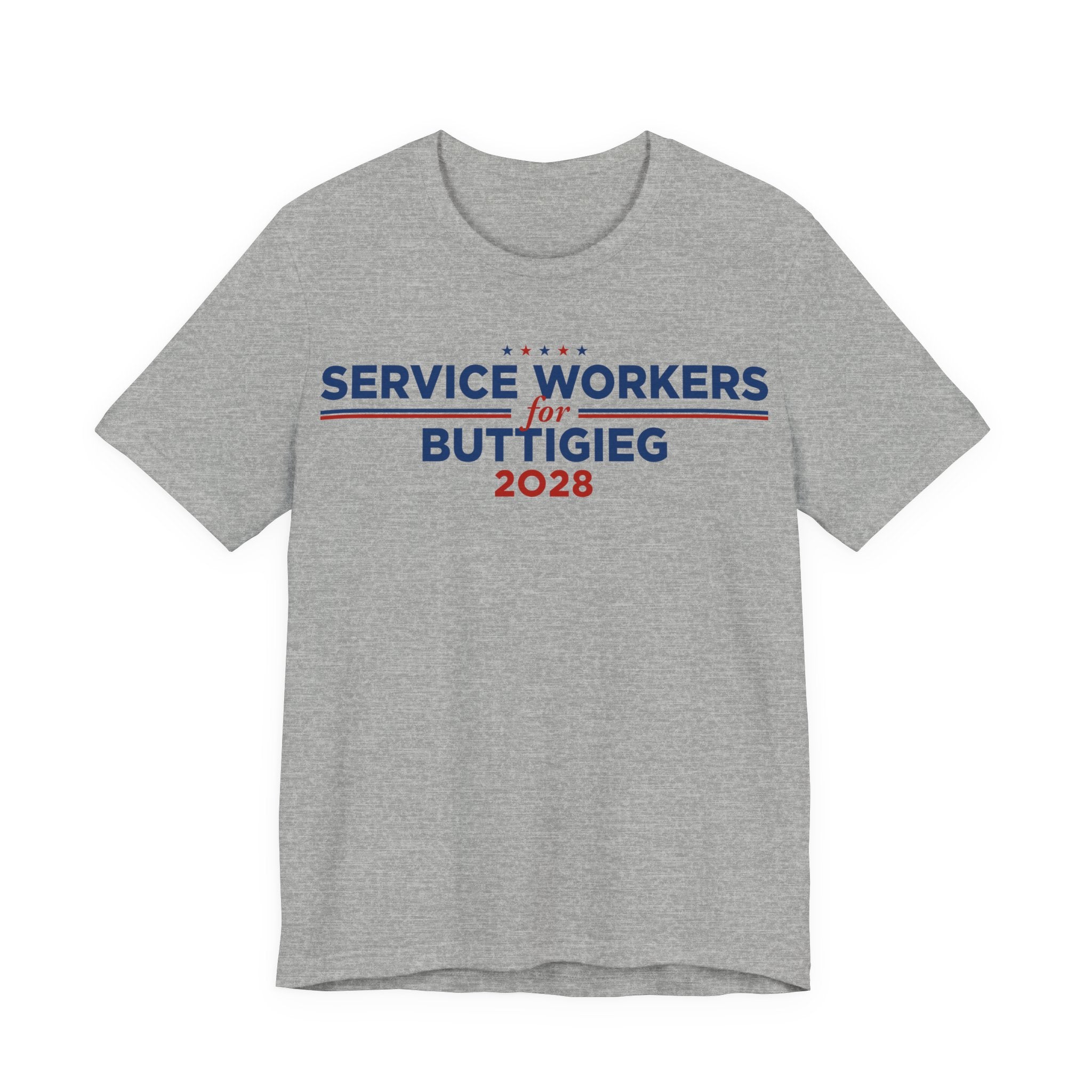 Service Workers for Pete Buttigieg for President Campaign T-Shirt 2028