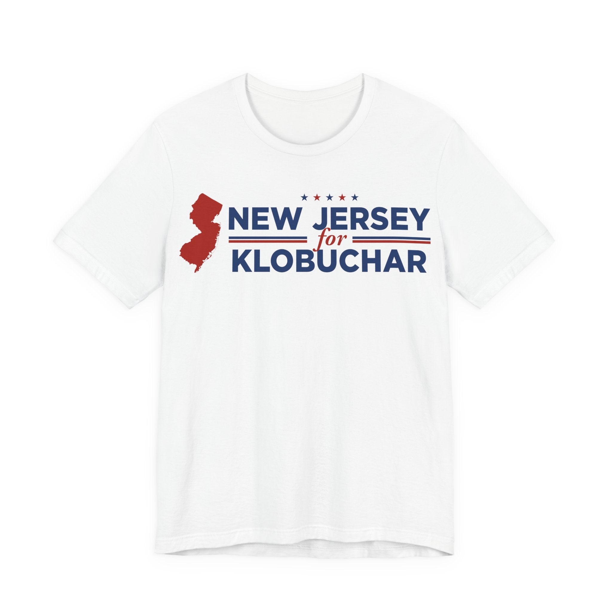 New Jersey for Amy Klobuchar for President Campaign T-Shirt 2028