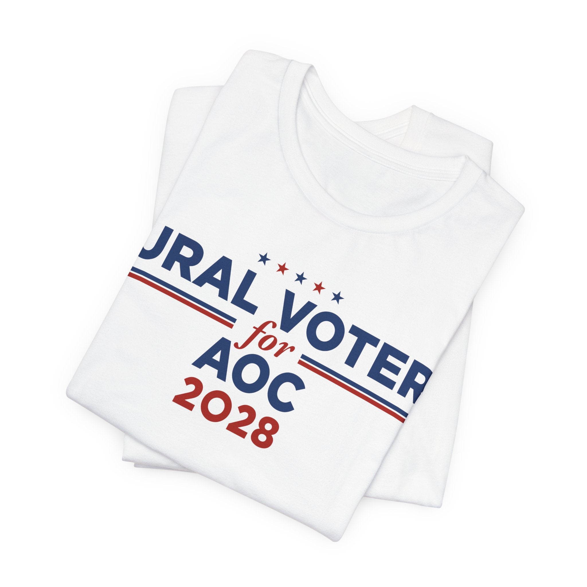 Rural Voters for AOC for President Campaign T-Shirt 2028