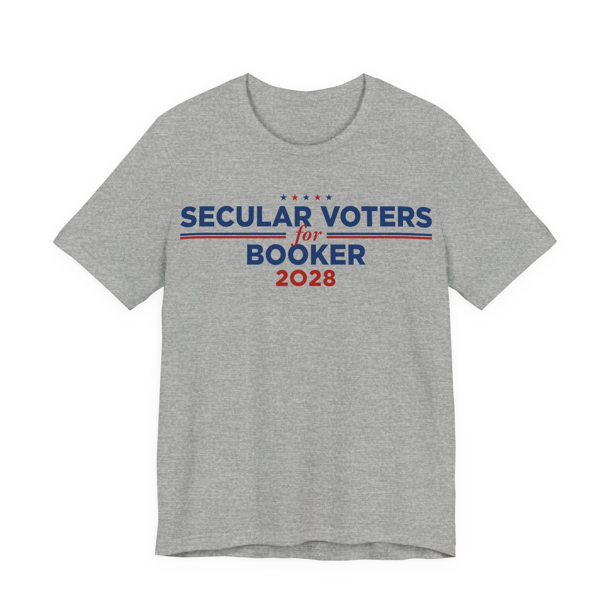 Secular Voters for Cory Booker for President Campaign T-Shirt 2028