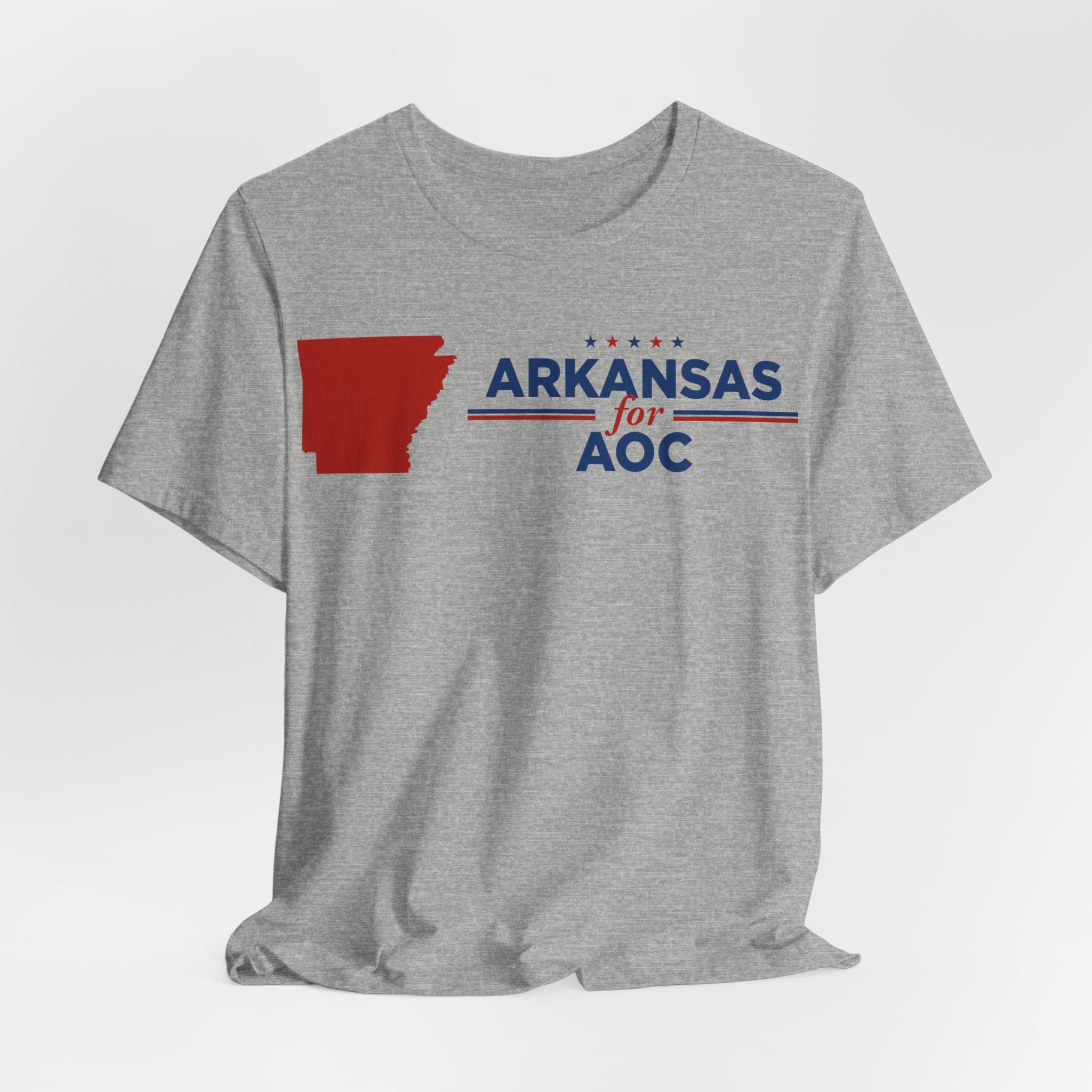 Arkansas for AOC for President Campaign T-Shirt 2028
