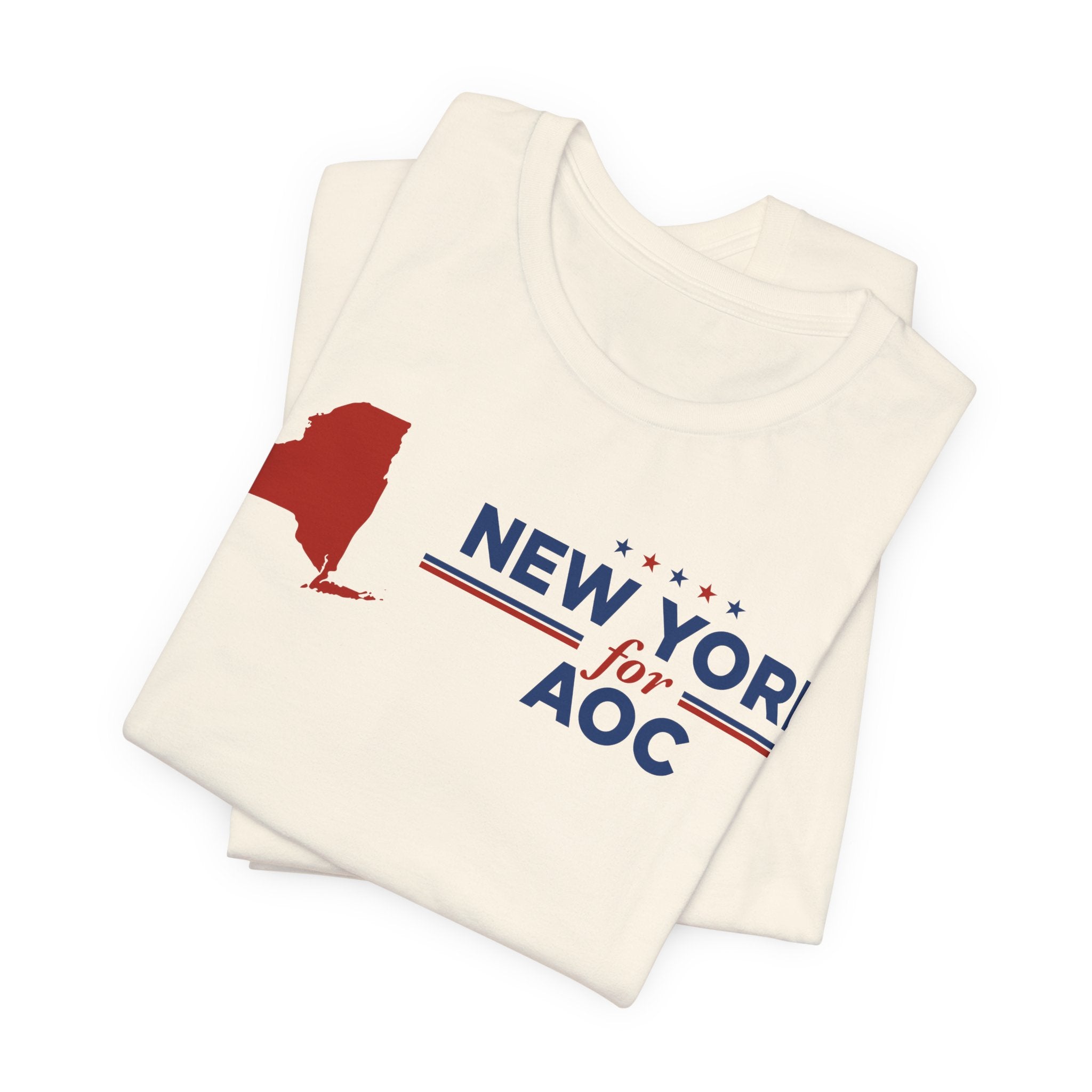 New York for AOC for President Campaign T-Shirt 2028