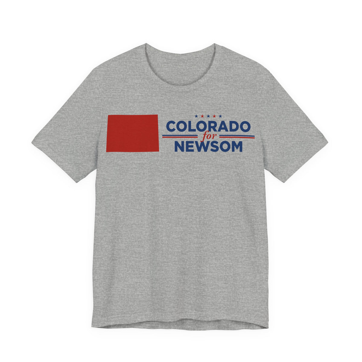 Colorado for Gavin Newsom for President Campaign T-Shirt 2028