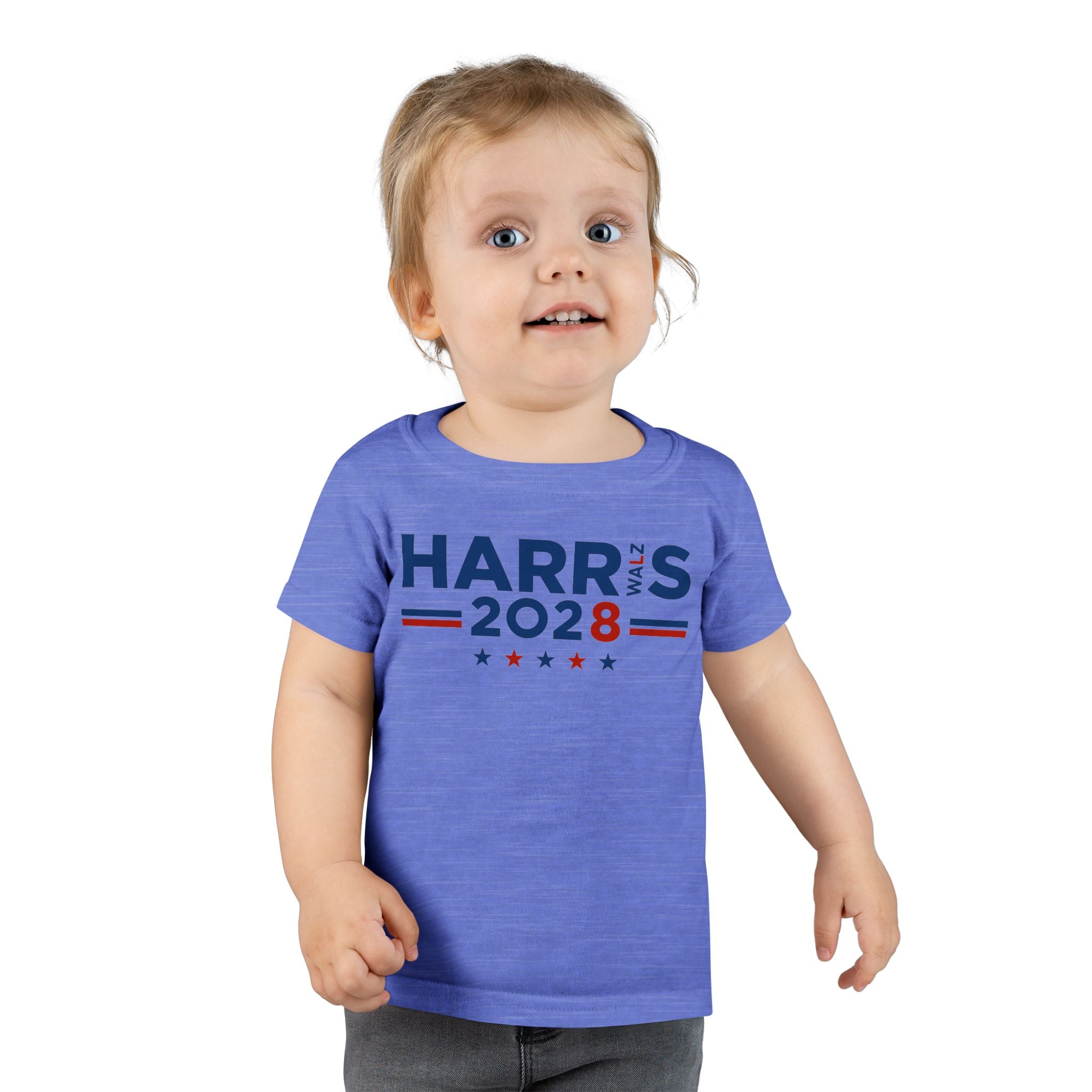 Toddler Kamala Harris Tim Walz 2028 Campaign Shirt (Youth Political Pride)