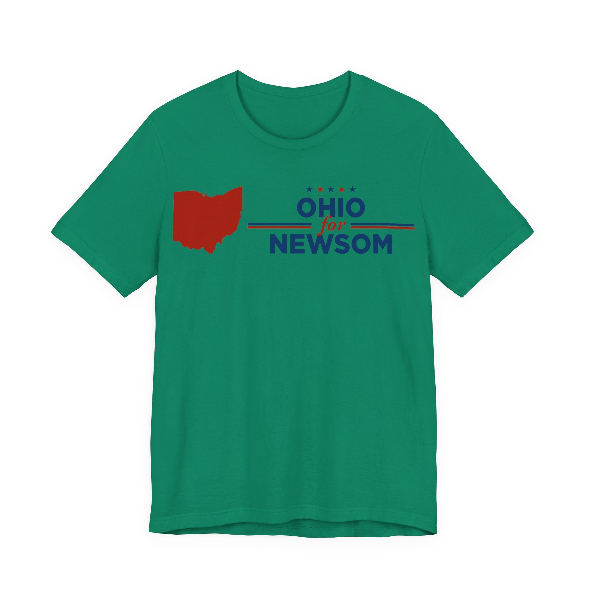 Ohio for Gavin Newsom for President Campaign T-Shirt 2028